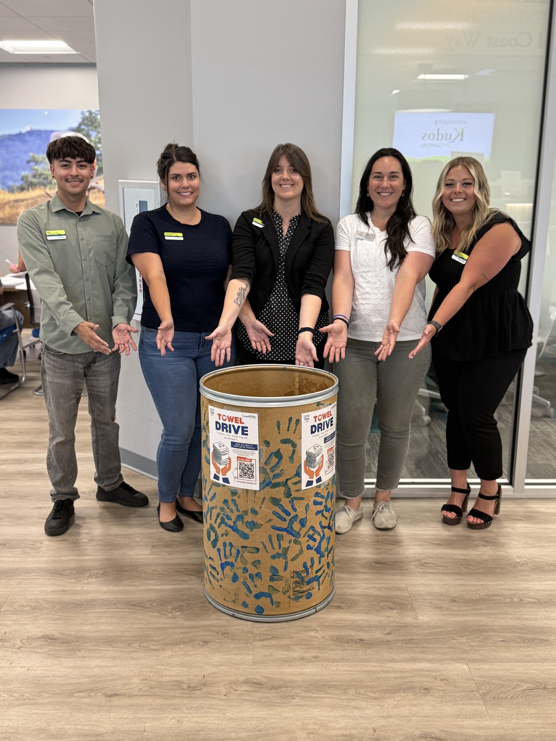 ECHO and CoastHills towel drive.jpg