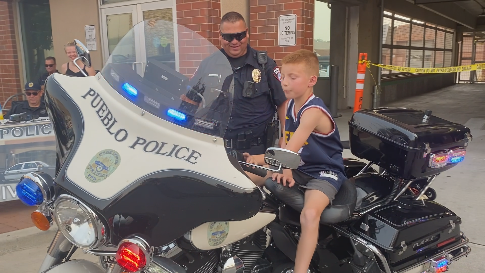 Meeting first responders, first hand