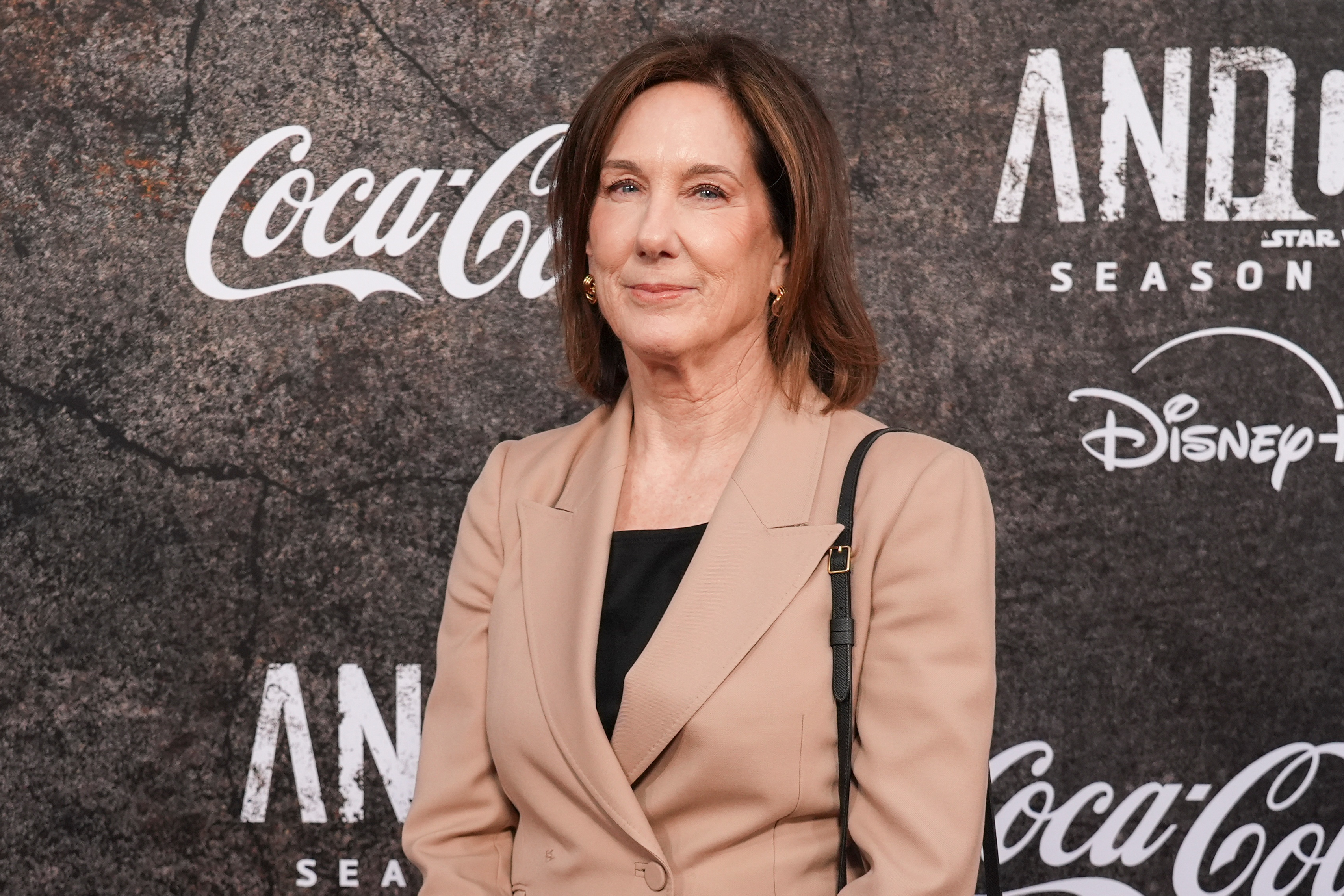 FILE - Kathleen Kennedy appears at a launch event of the second season of "Andor" in Los Angeles on April 14, 2025. 