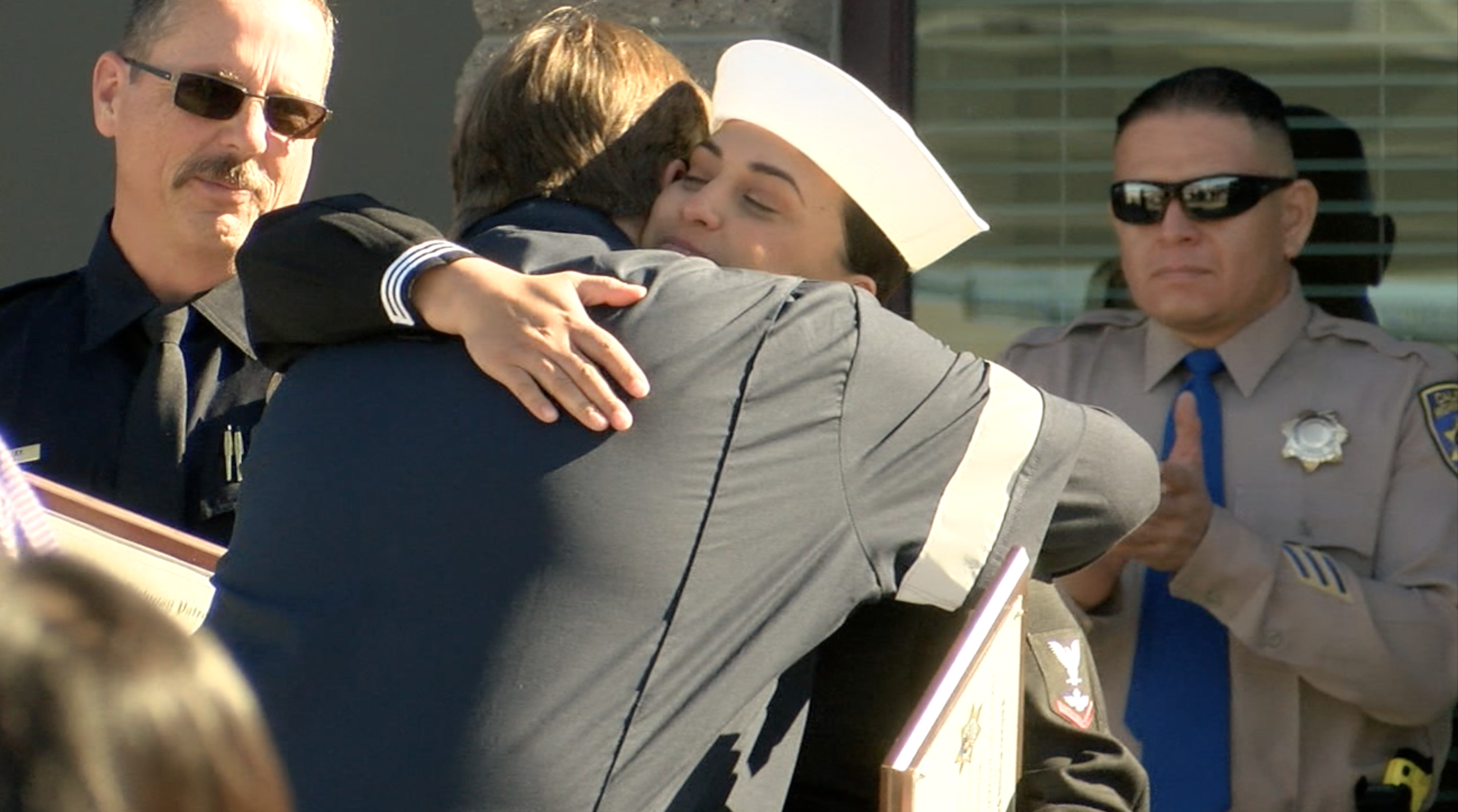 Dennis McNea rescue ceremony