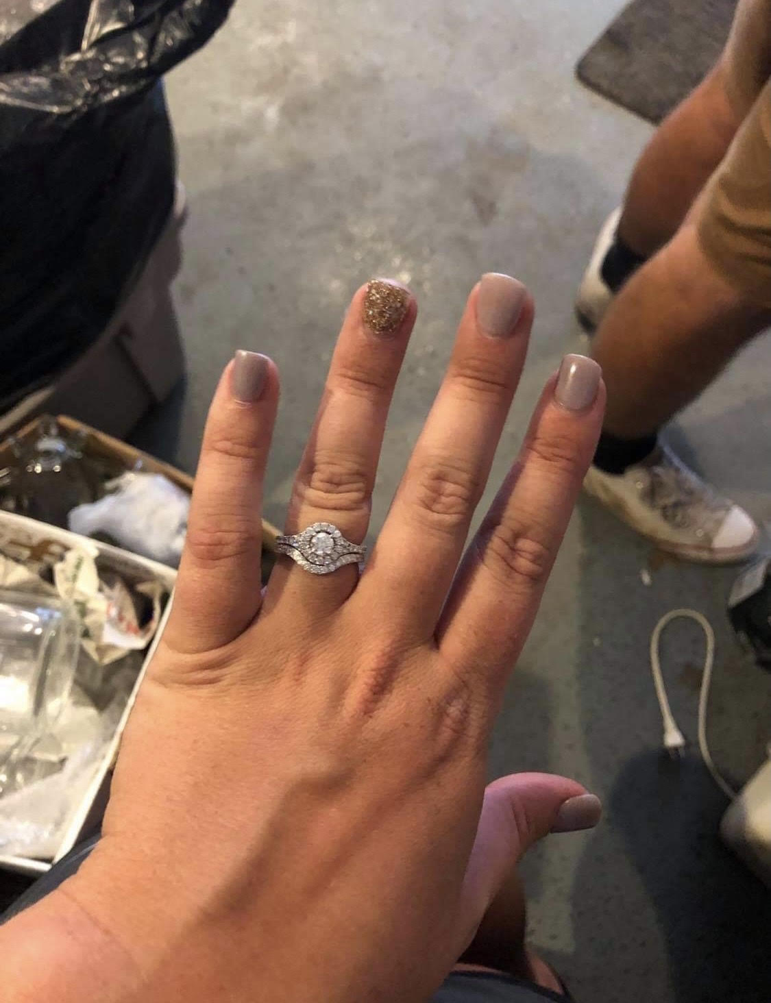 Webberville couple searches for wife's wedding ring 