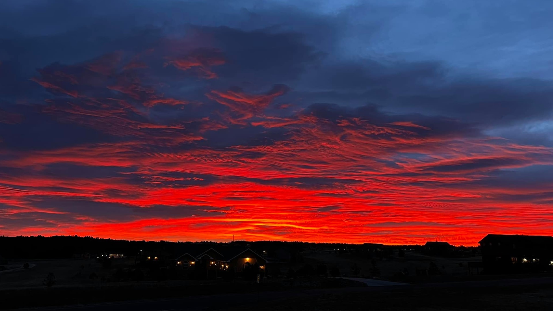 Stunning Tuesday morning sunrise
