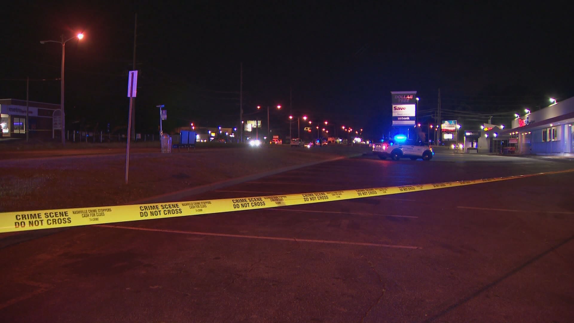 Murfreesboro Pike at East Thompson Lane shooting