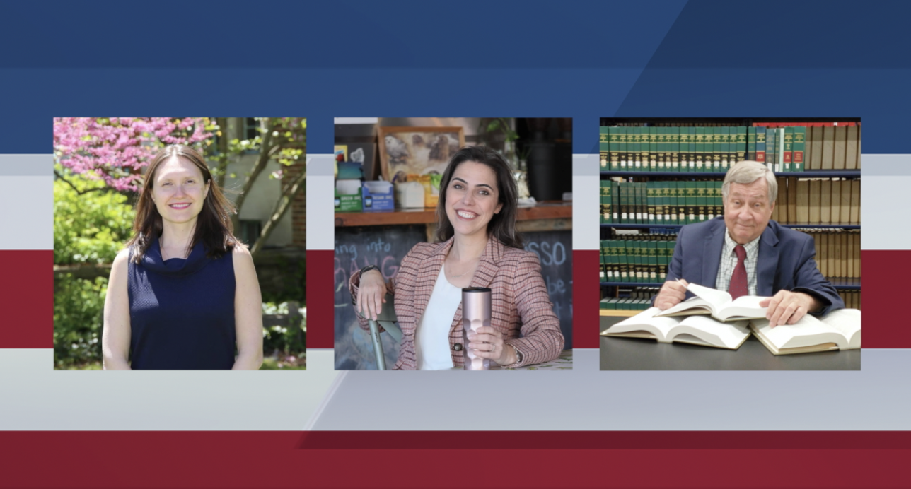 Penelope Tsernoglou, Emily Stivers and Don Keskey are Democrats running for the 75th District seat in Michigan House of Representatives