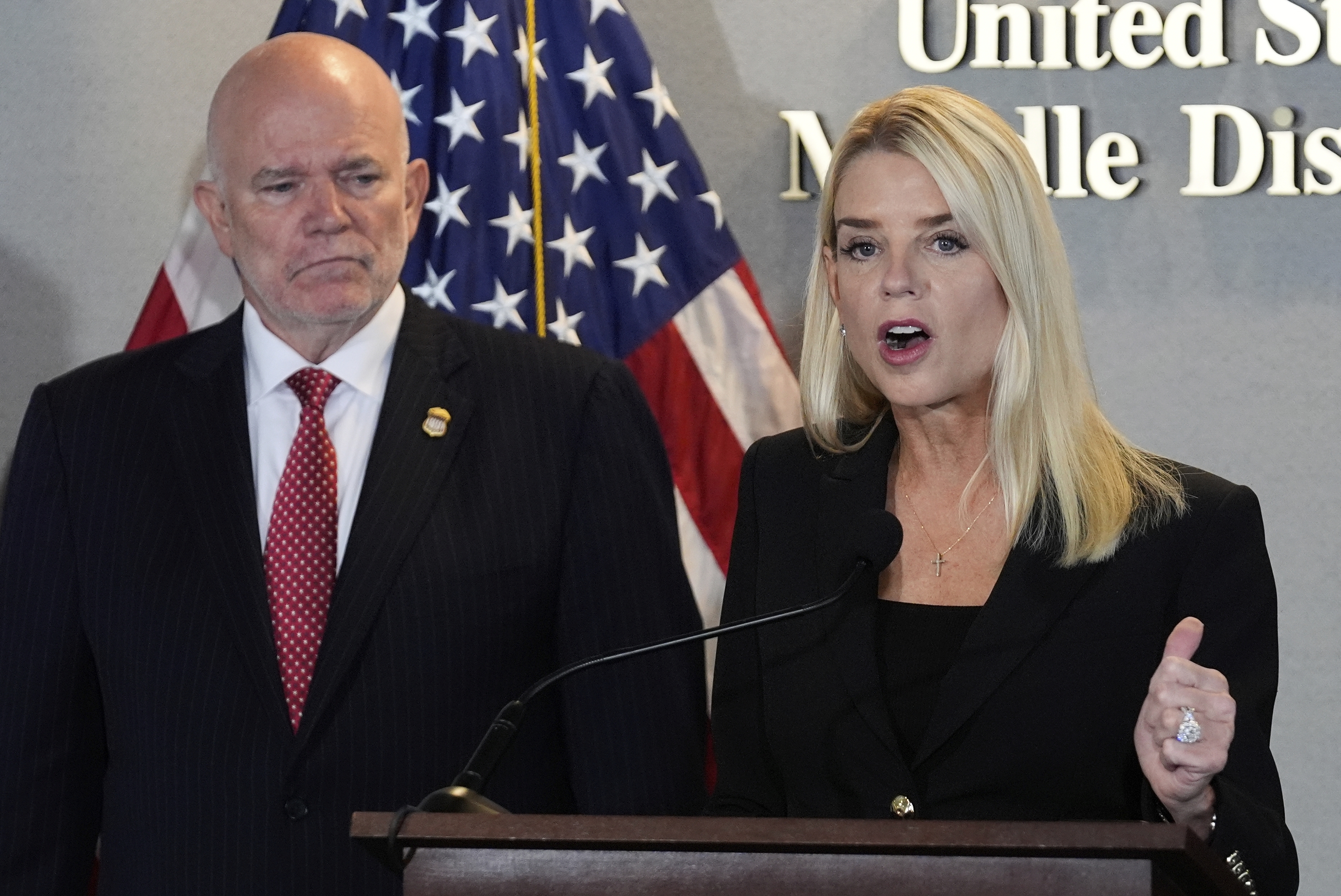 Pam Bondi Human Smuggling