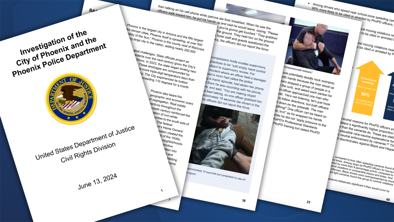 Phoenix Civil Rights report DOJ