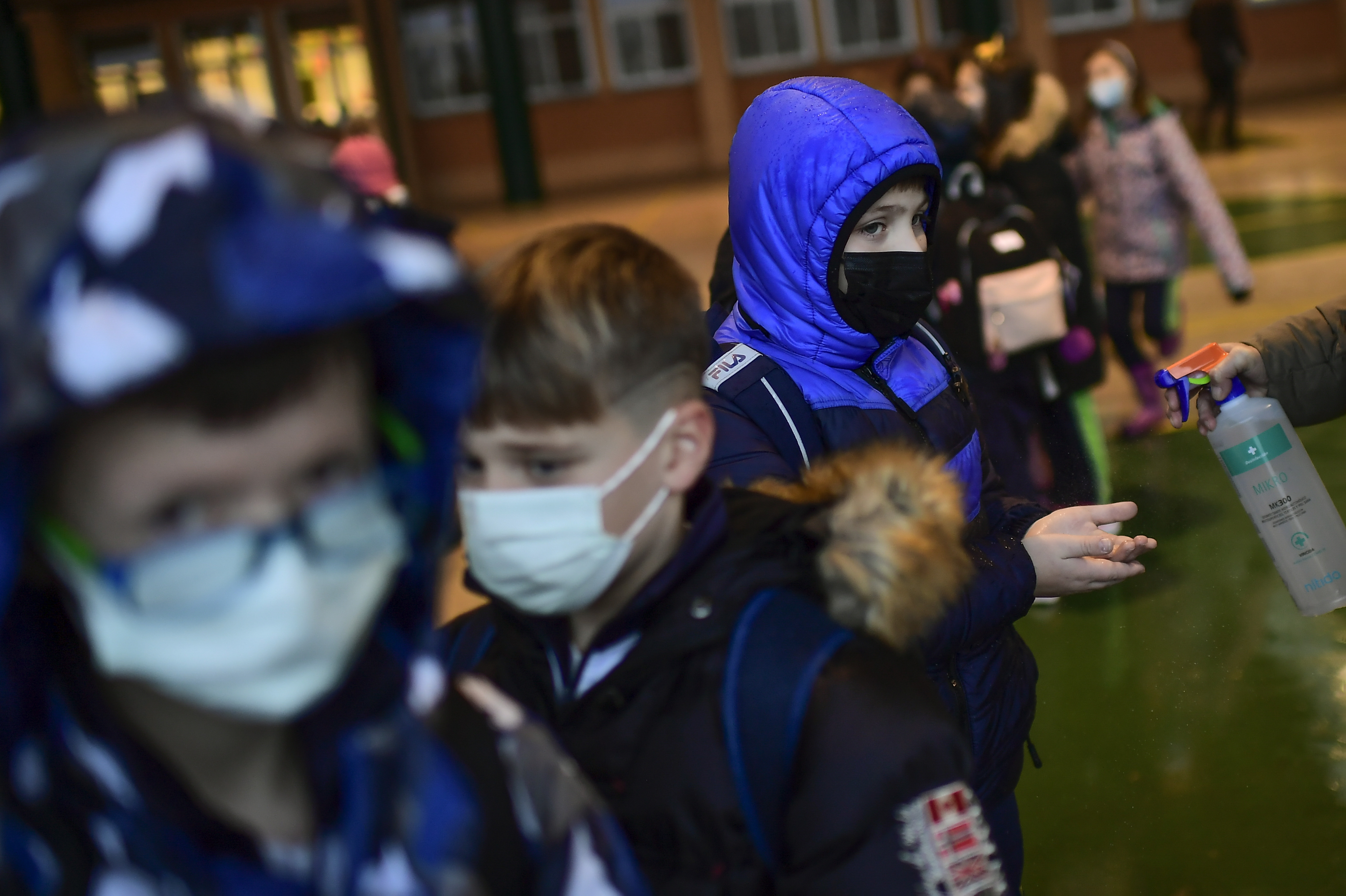 Virus Outbreak Spain Schools