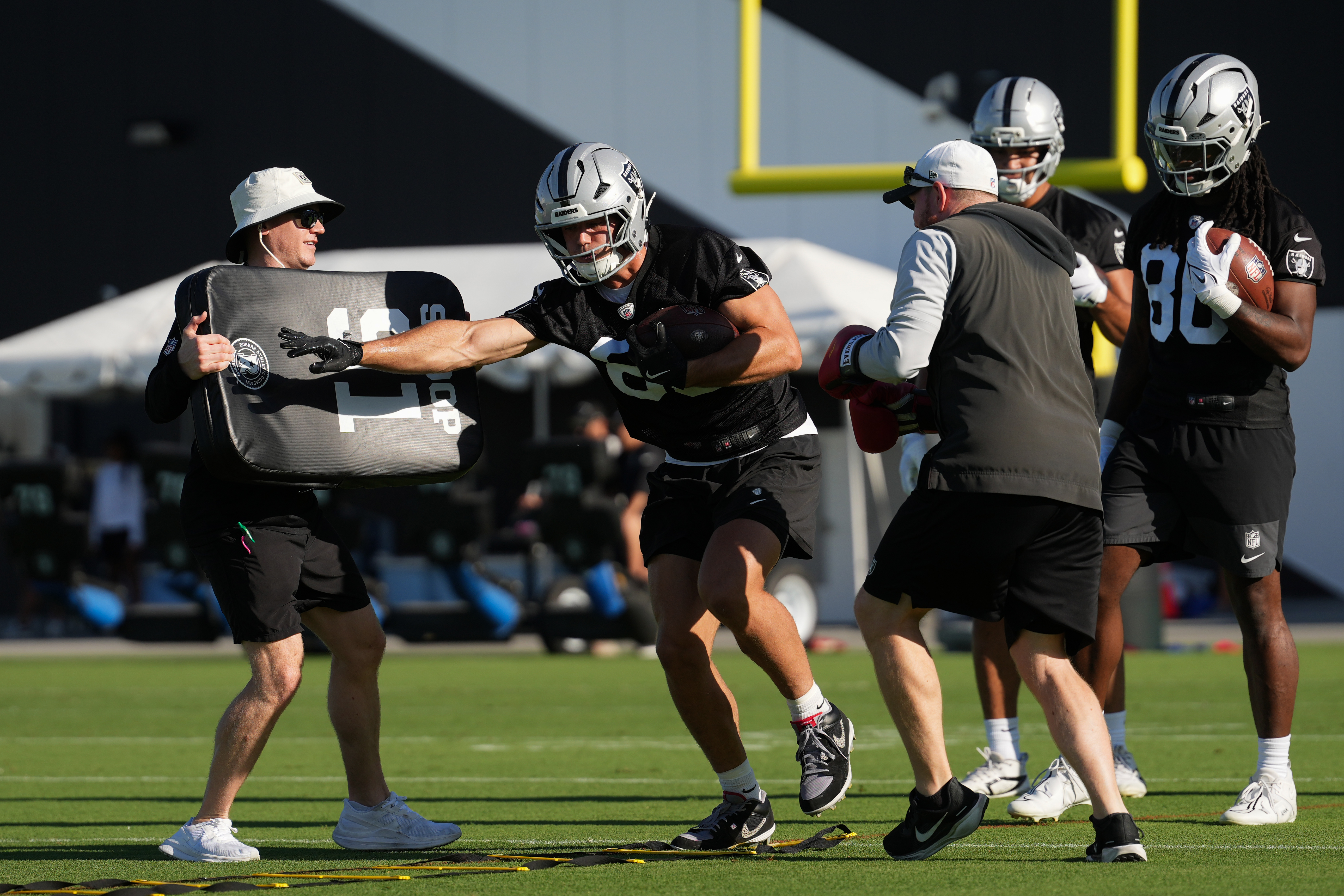 Raiders Camp Football