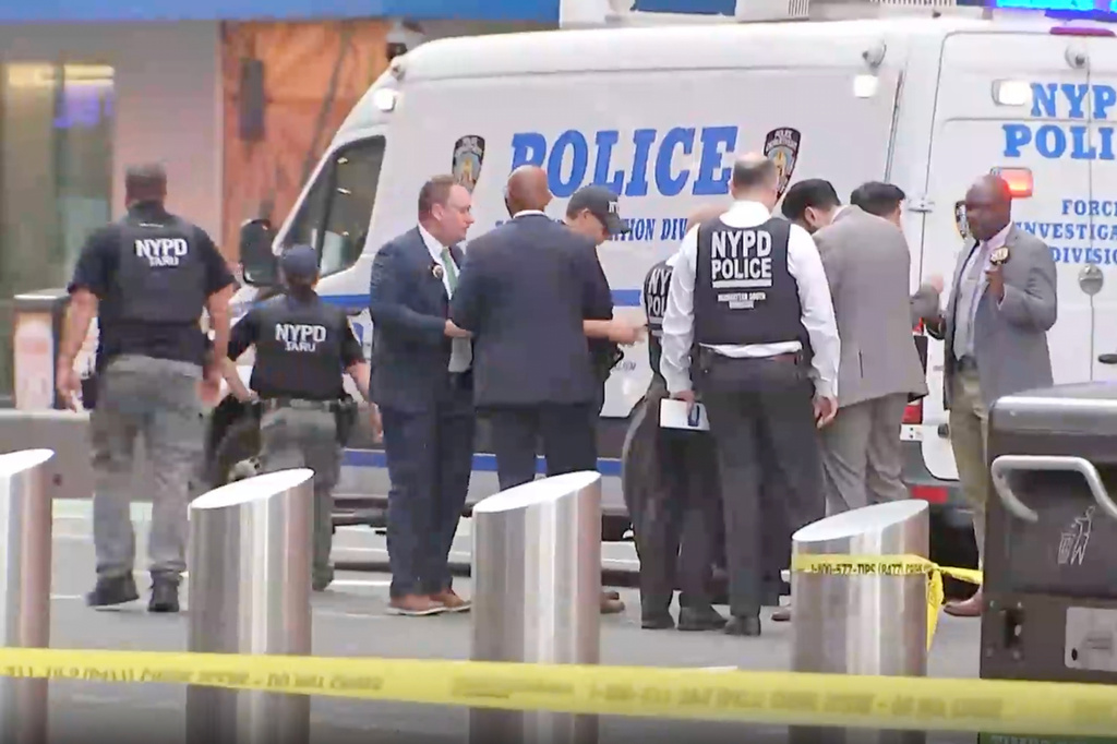 Times Square Police Shooting