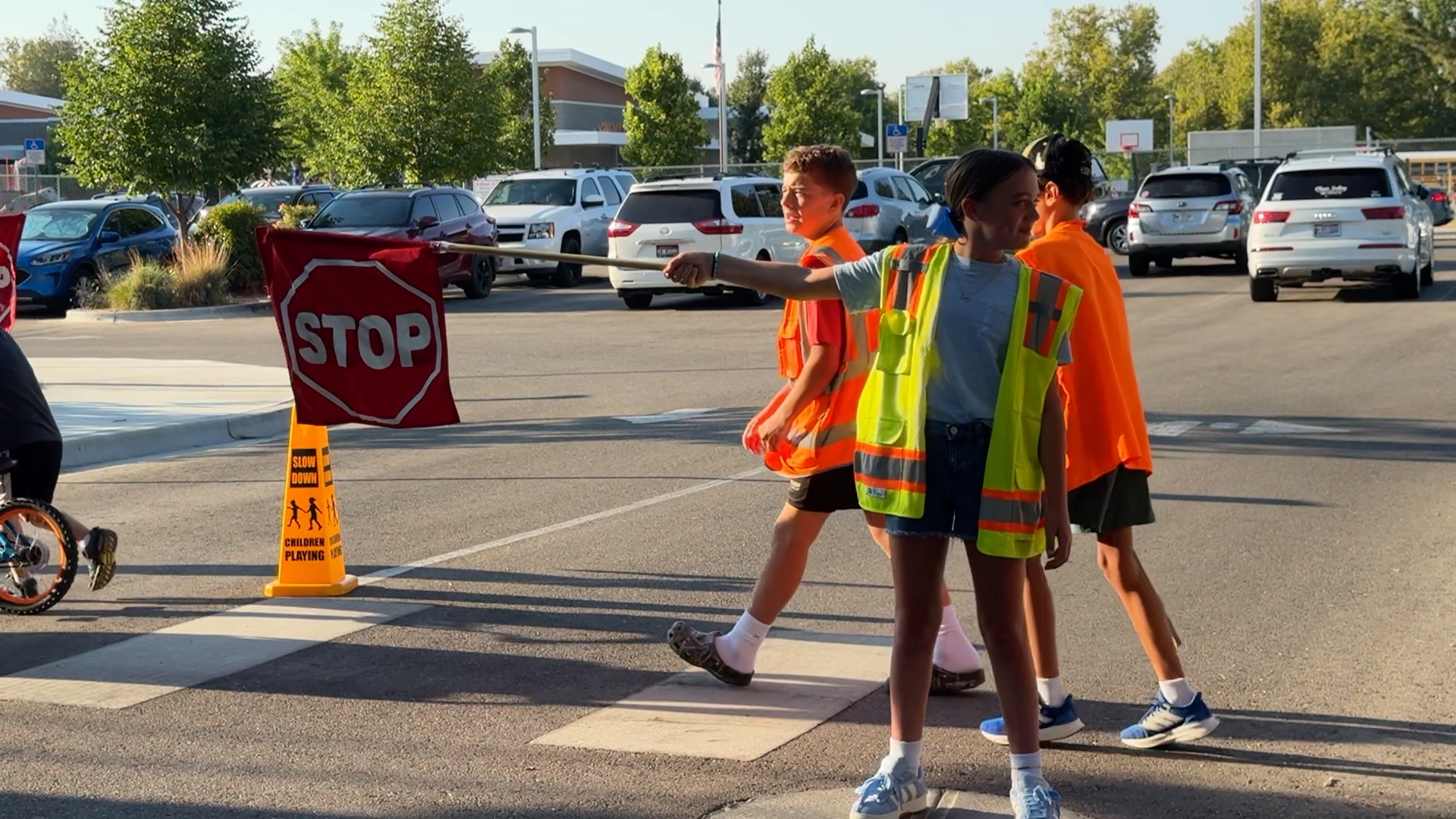 Mountain View Elementary safety patrol