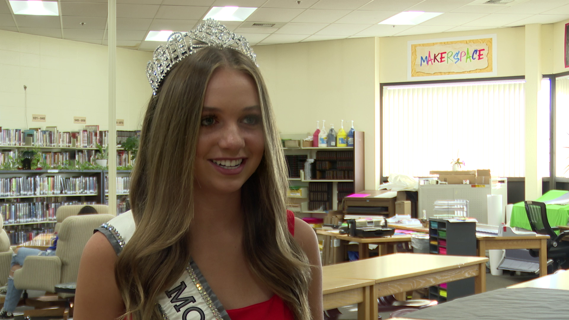 Fergus High School student Julia Kunau
