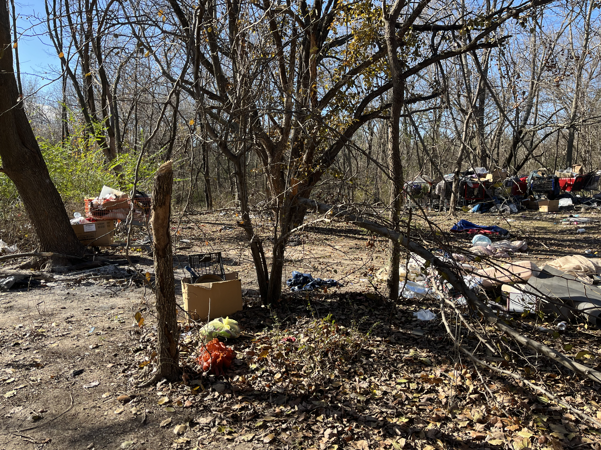 LOWES HOMELESS ENCAMPMENT