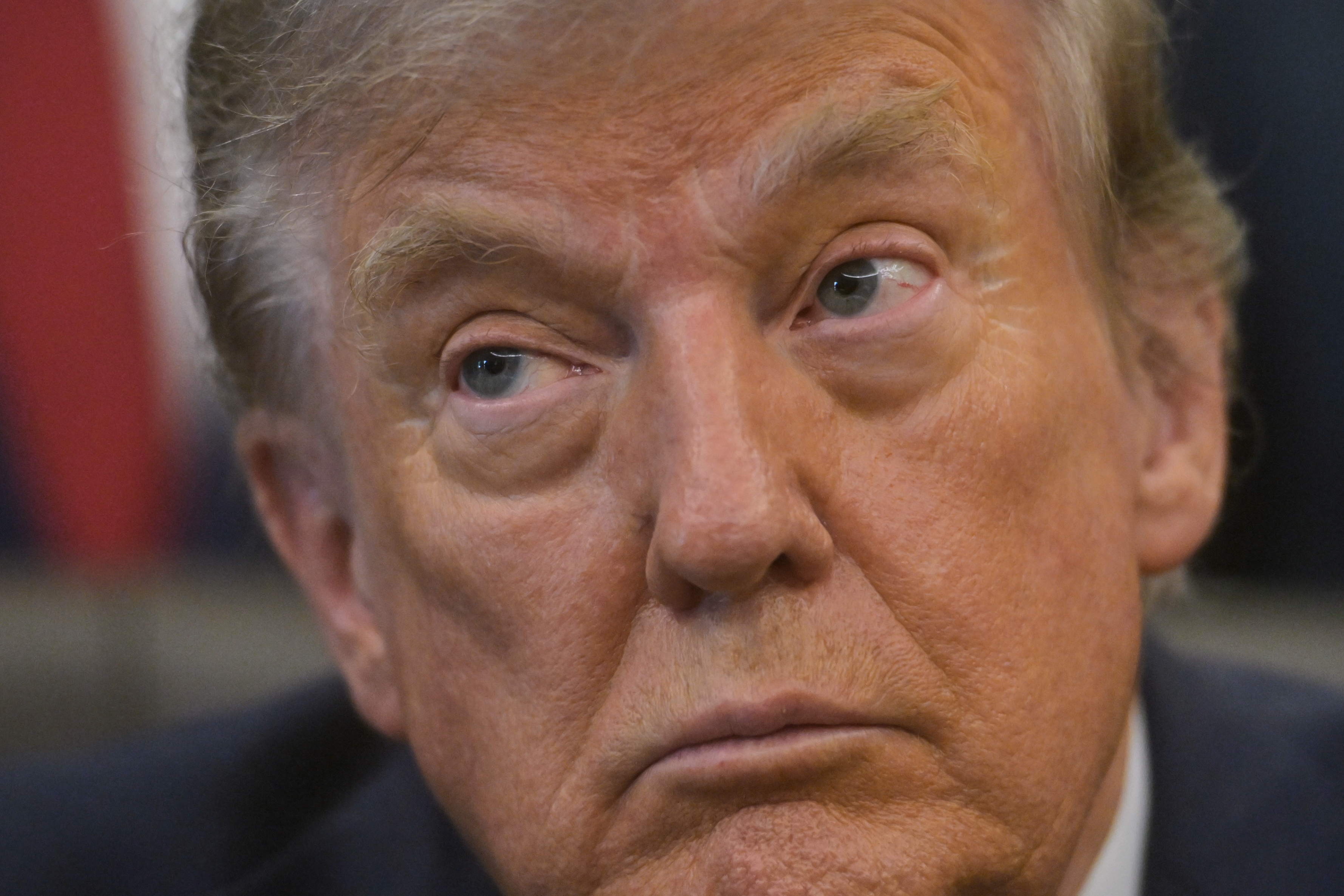 President Donald Trump speaks in the Oval Office of the White House, Friday, July 24, 2026, in Washington.