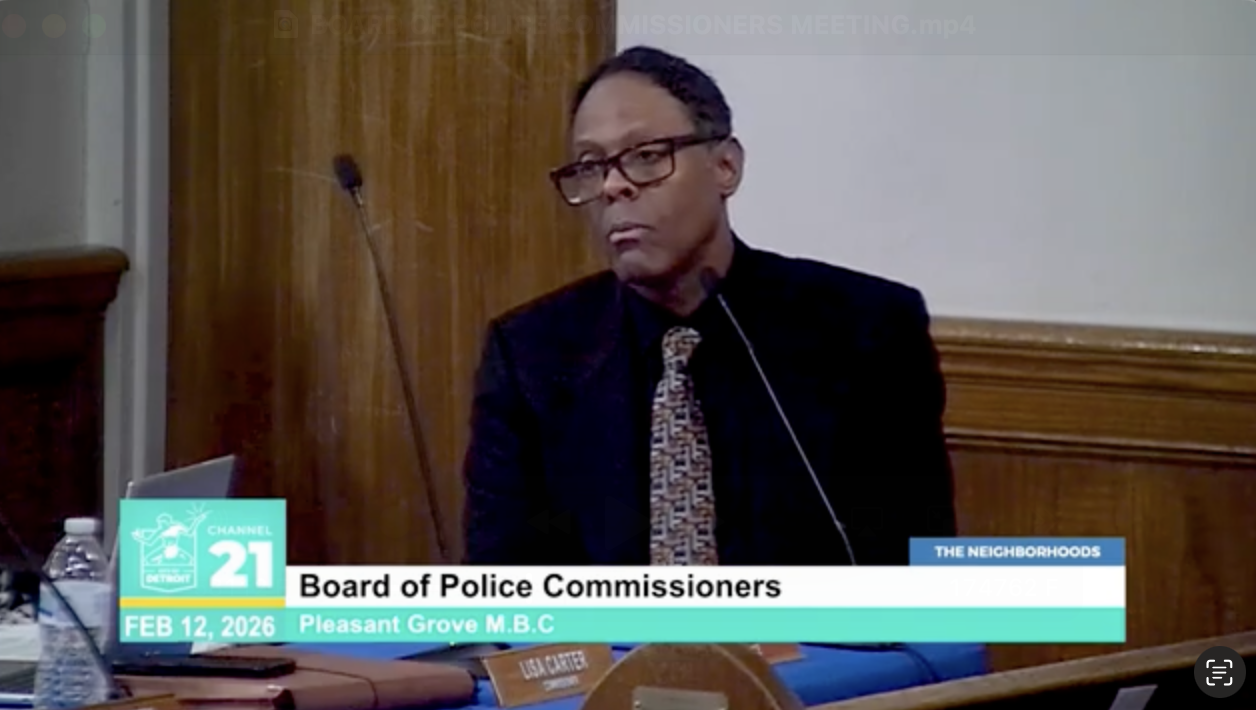 Detroit Police Chief Todd Bettison