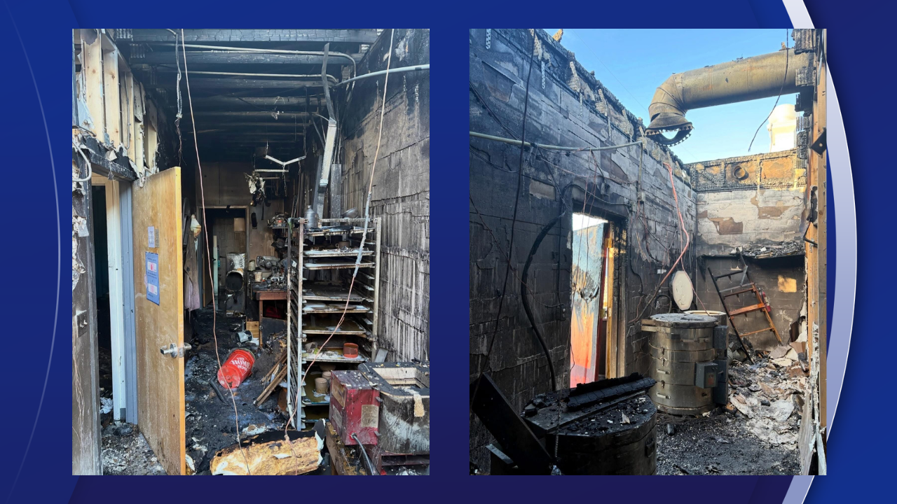 St. Petersburg ceramics studio destroyed after an early morning fire