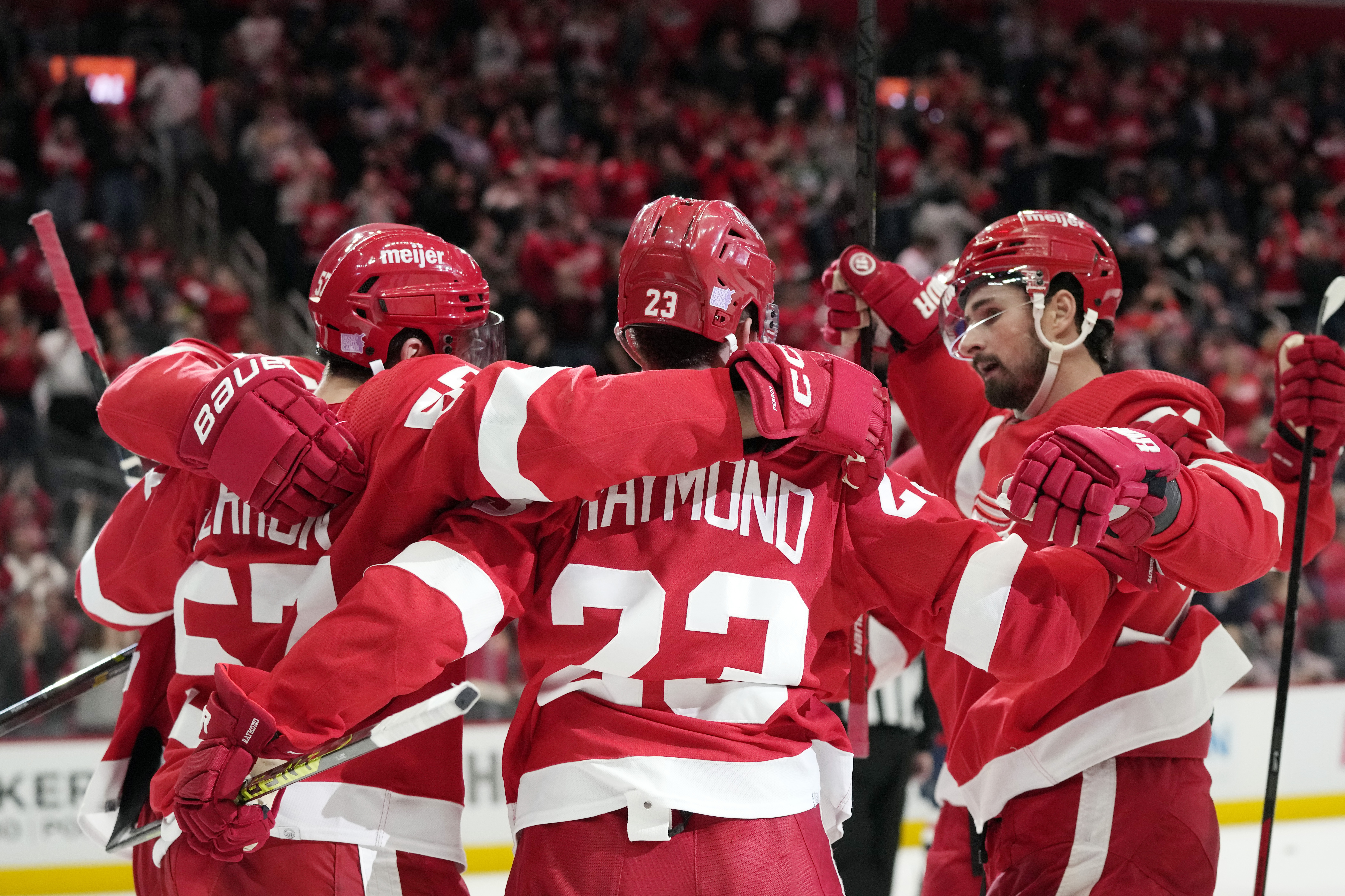 Capitals Red Wings Hockey