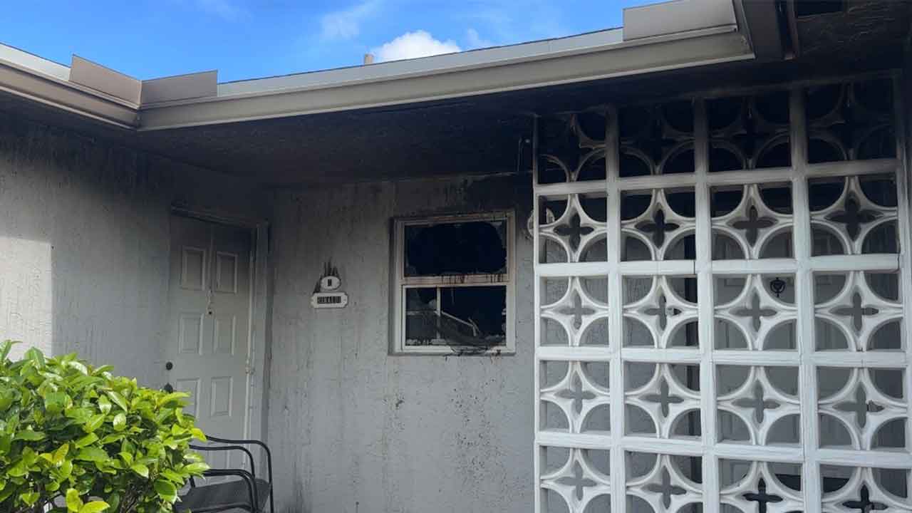 West Boynton Duplex Fire