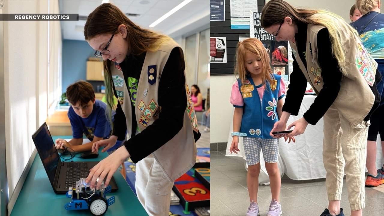 Pasco teen's robotics program inspires next generation of STEM students