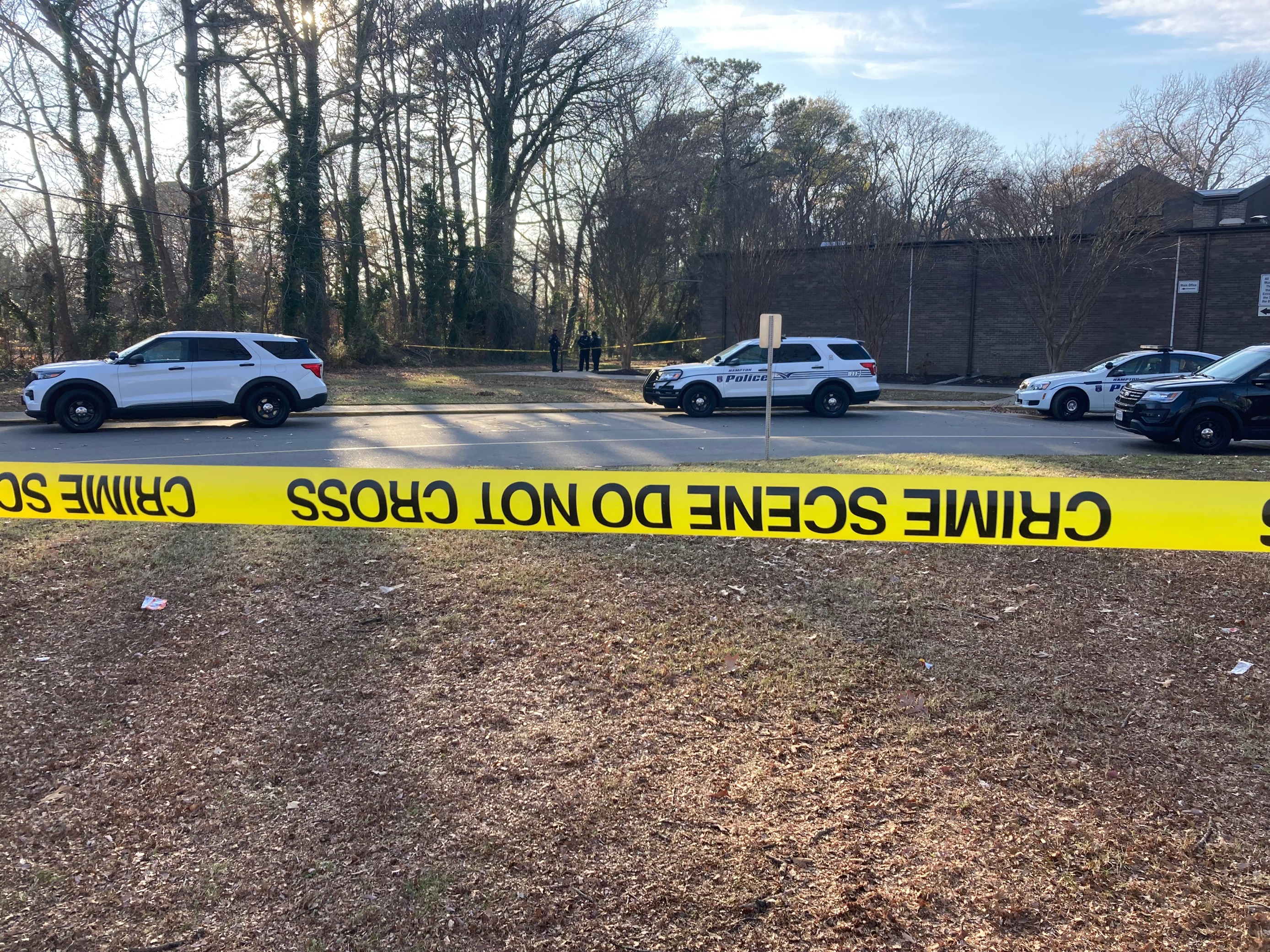 Forensics on scene near Hampton school after 'bones in a blanket' located, source confirms