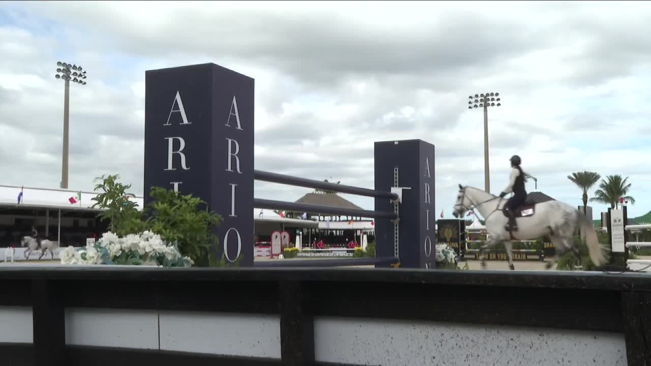 Equestrians at Wellington International, December 2023