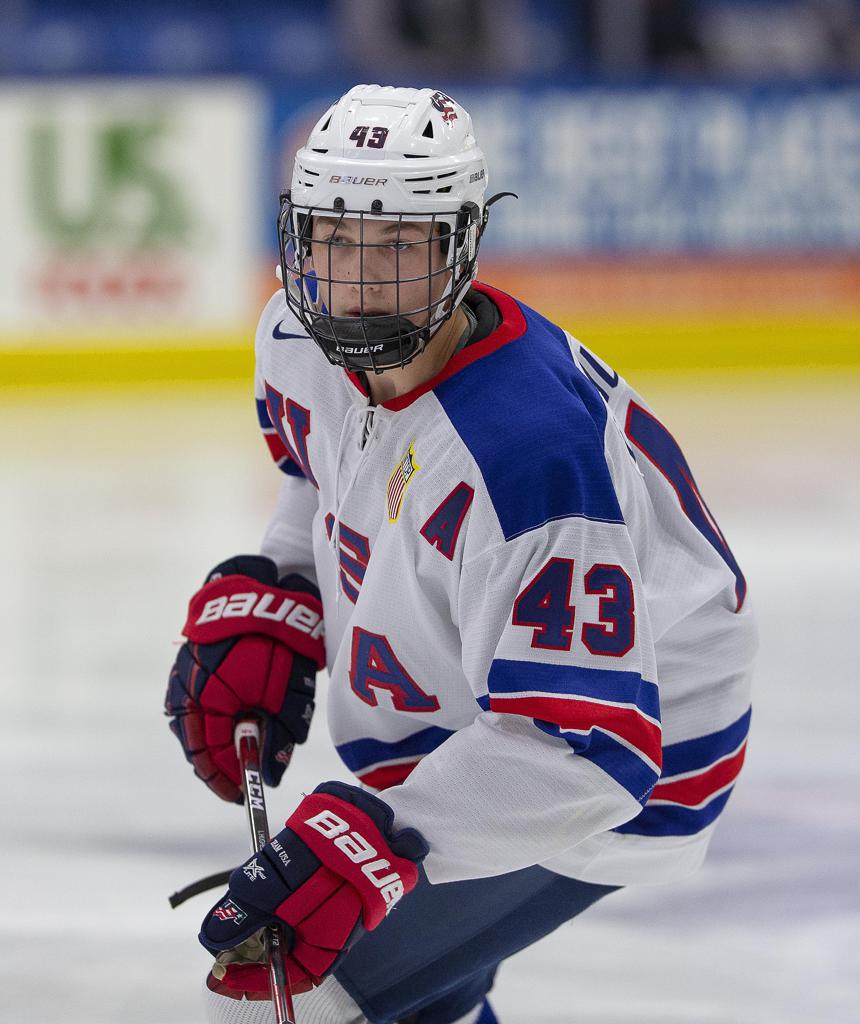 Luke Hughes USA NTDP