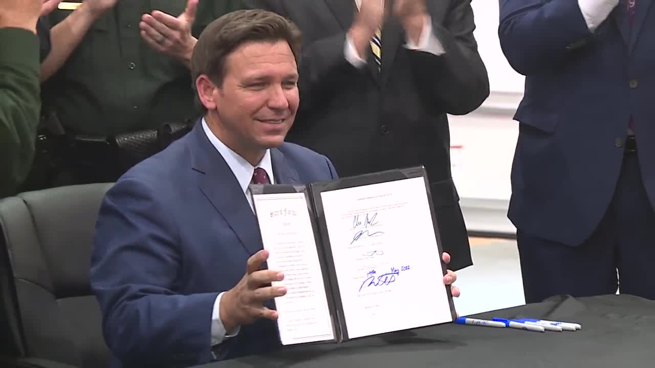 Governor DeSantis signs bill increasing penalties for fentanyl trafficking 
