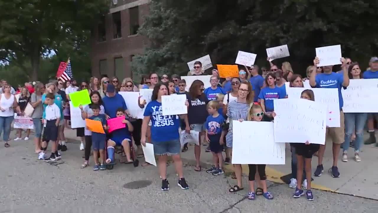 Protest in Oakland County