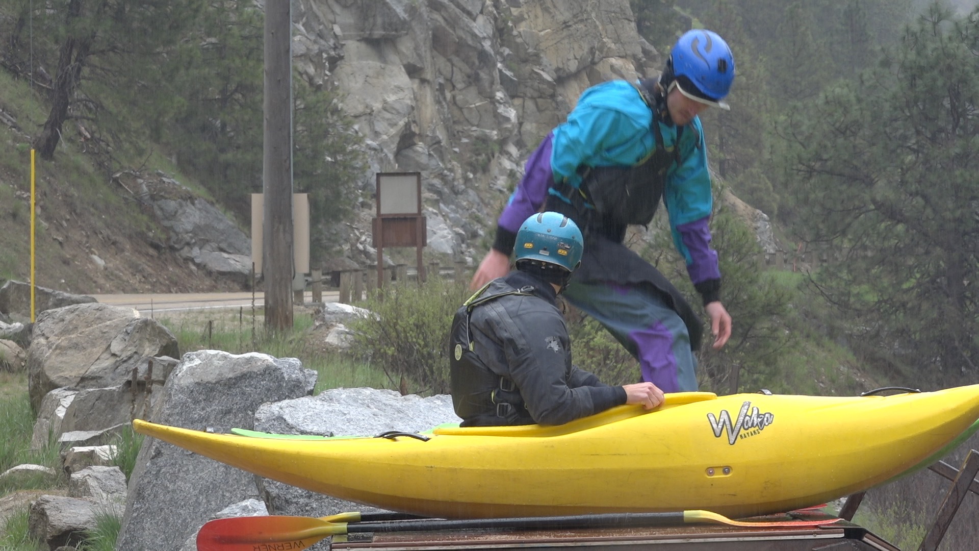 Kayaking