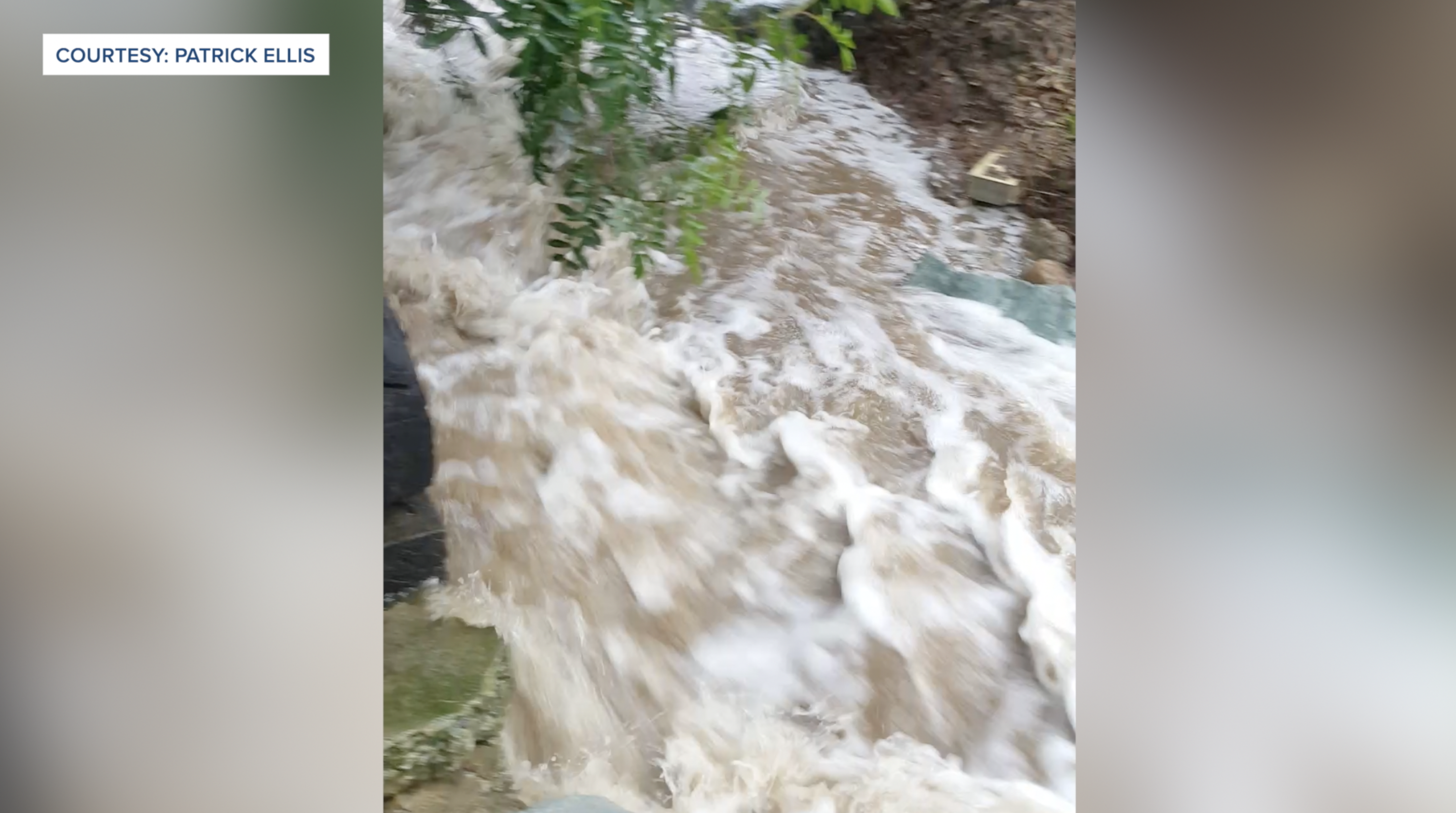 La Mesa homeowner sees flash floods in his backyard