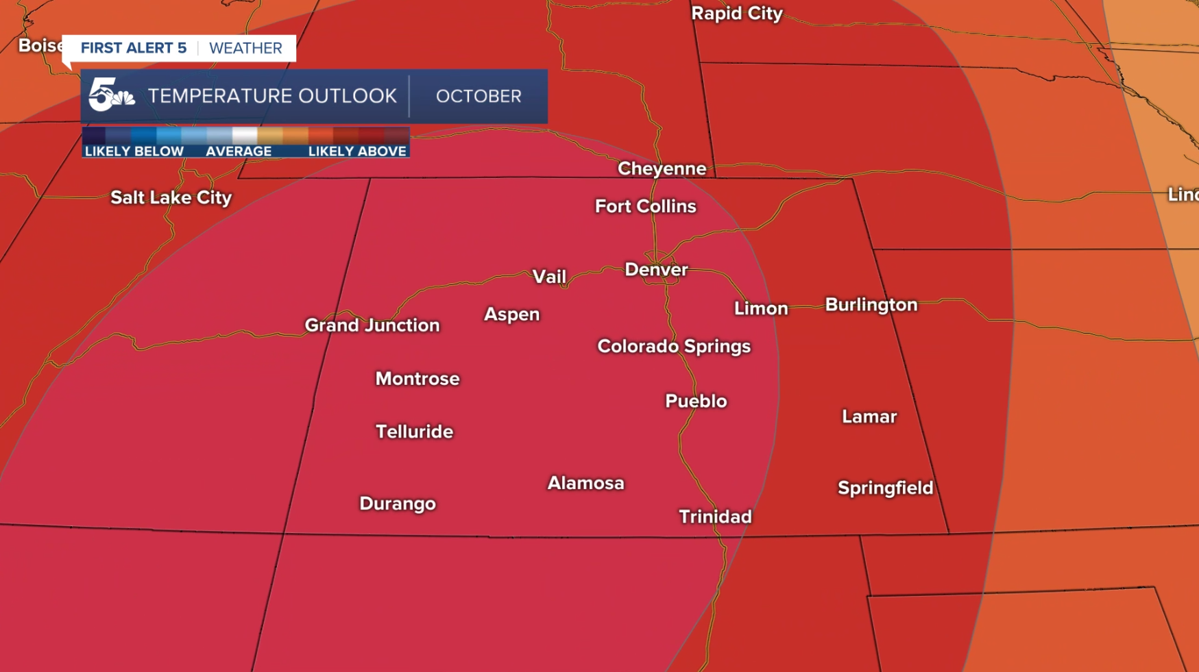 Climate Prediction Center's Temperature Outlook