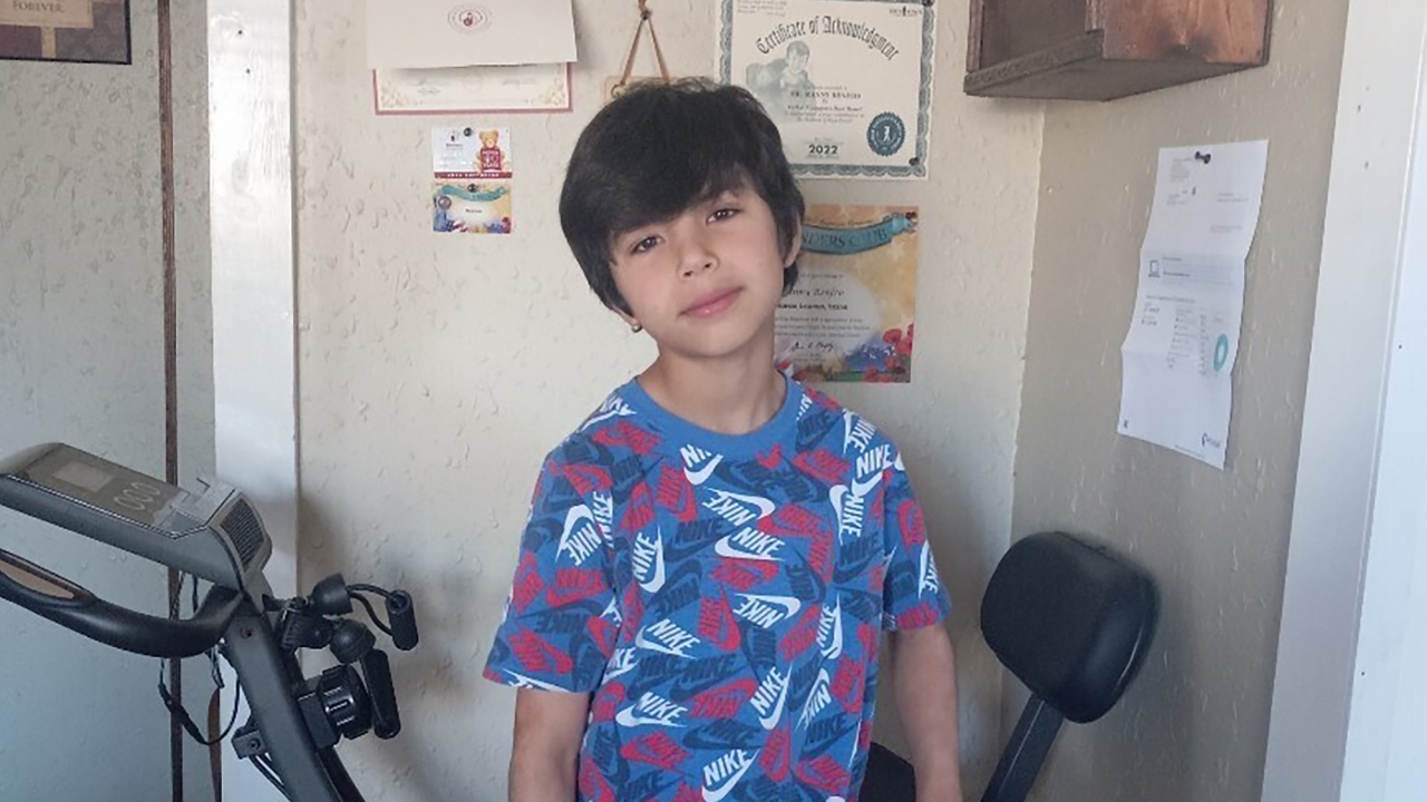 8-year-old Uziyah Garcia