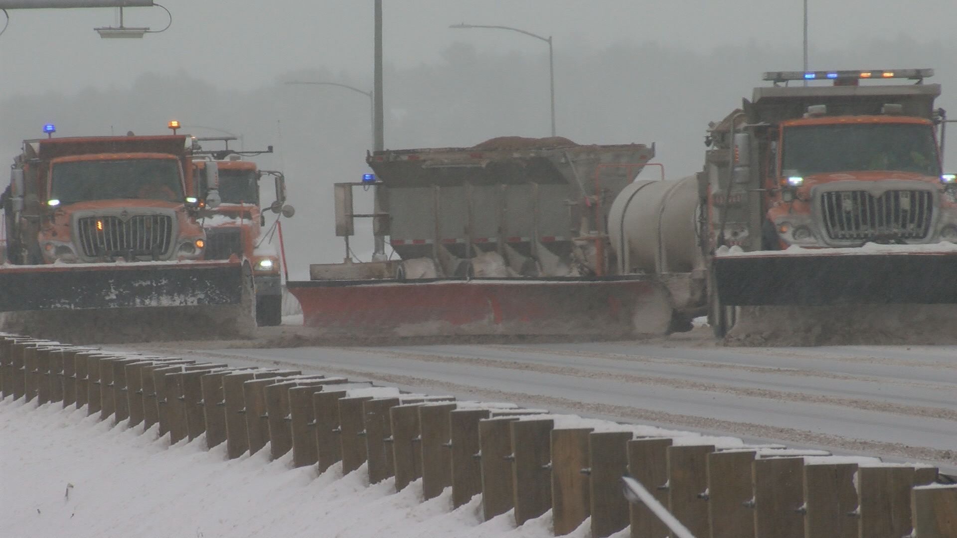Snowplow echelon
