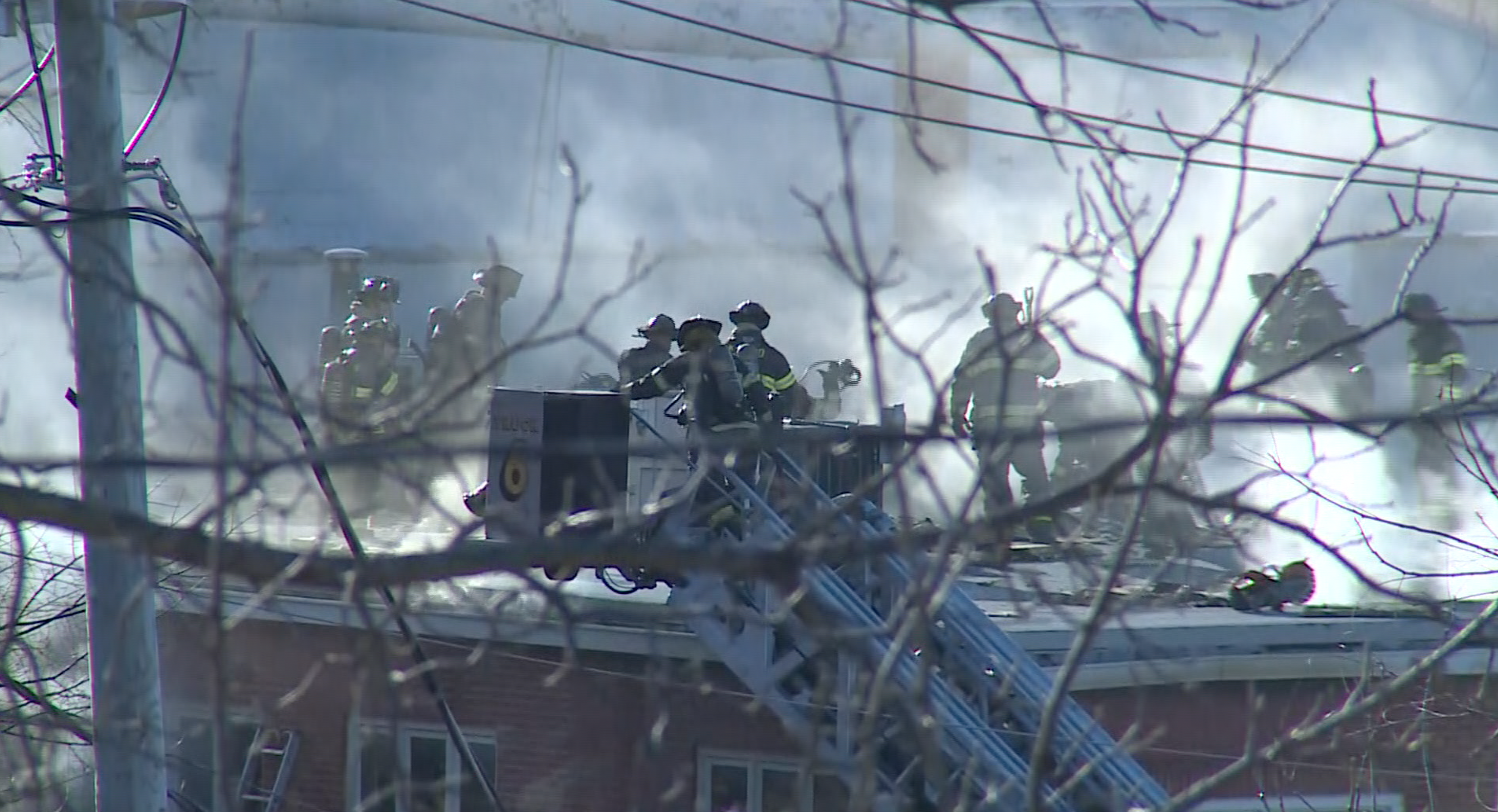 KCMO firefighters battled fire Thursday at a business at 1525 W. 31st Street