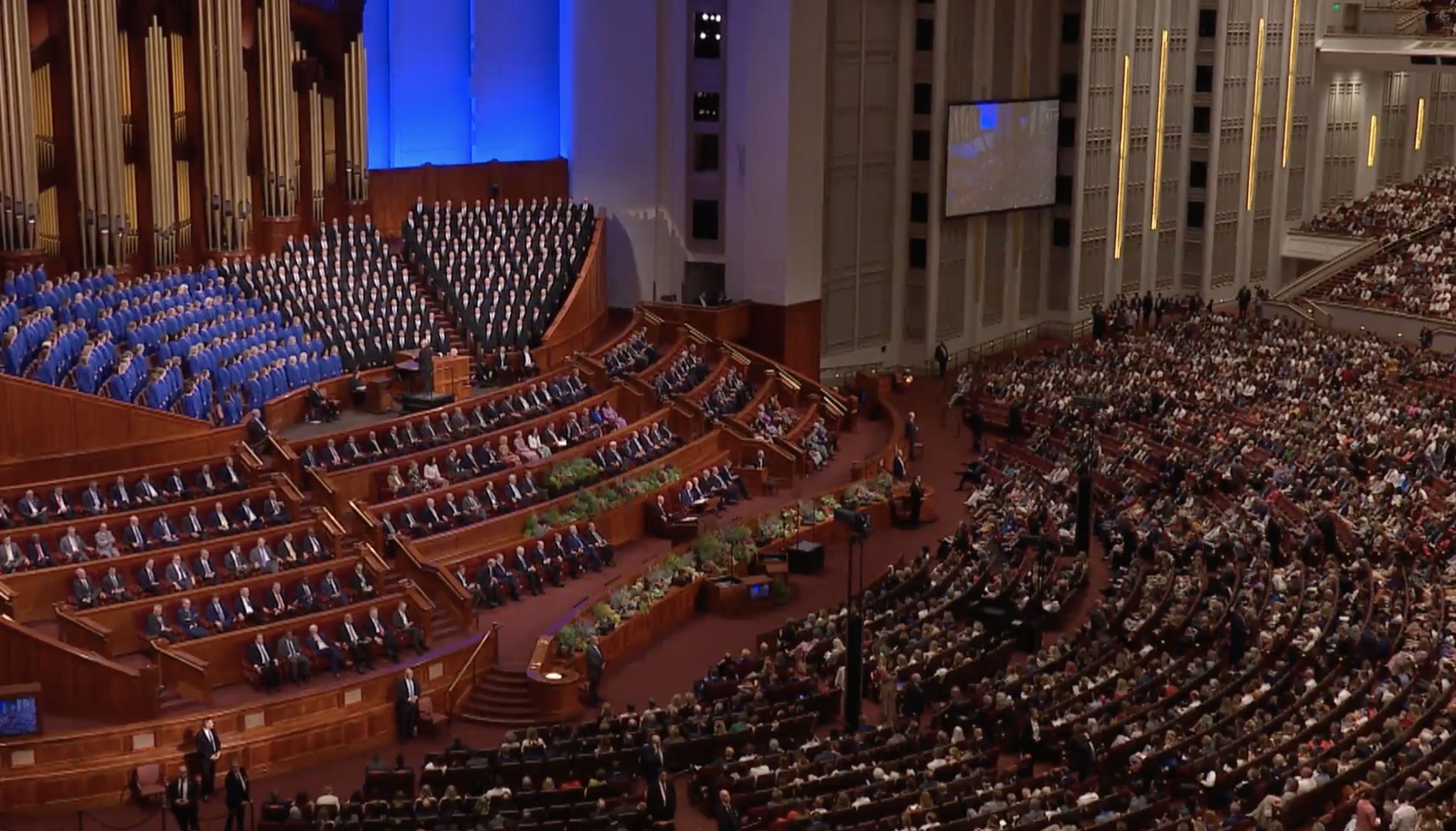 mormon temple announcement