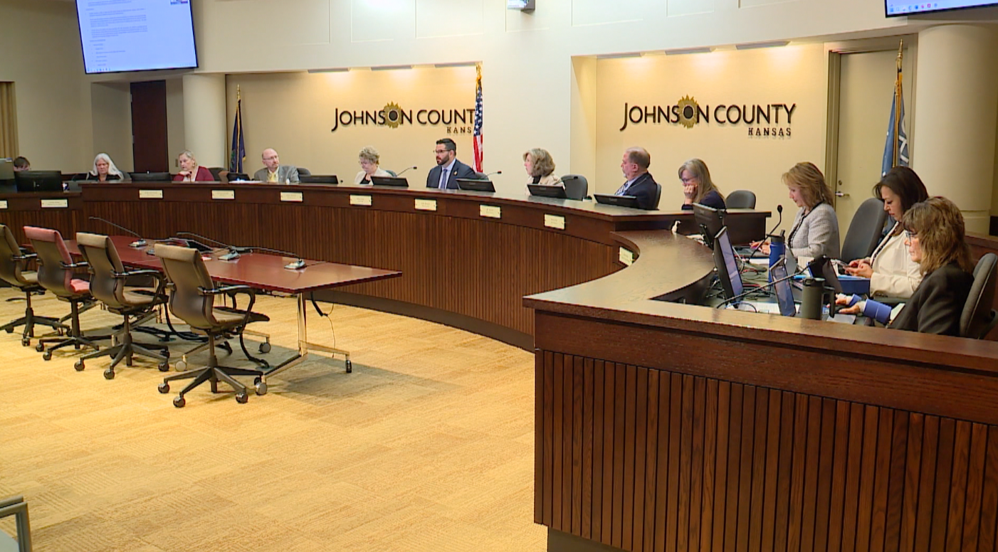 Johnson County Commission meets in April of 2025 to discuss the letter of intent from the Greater Kansas City Home Ownership Initiative.
