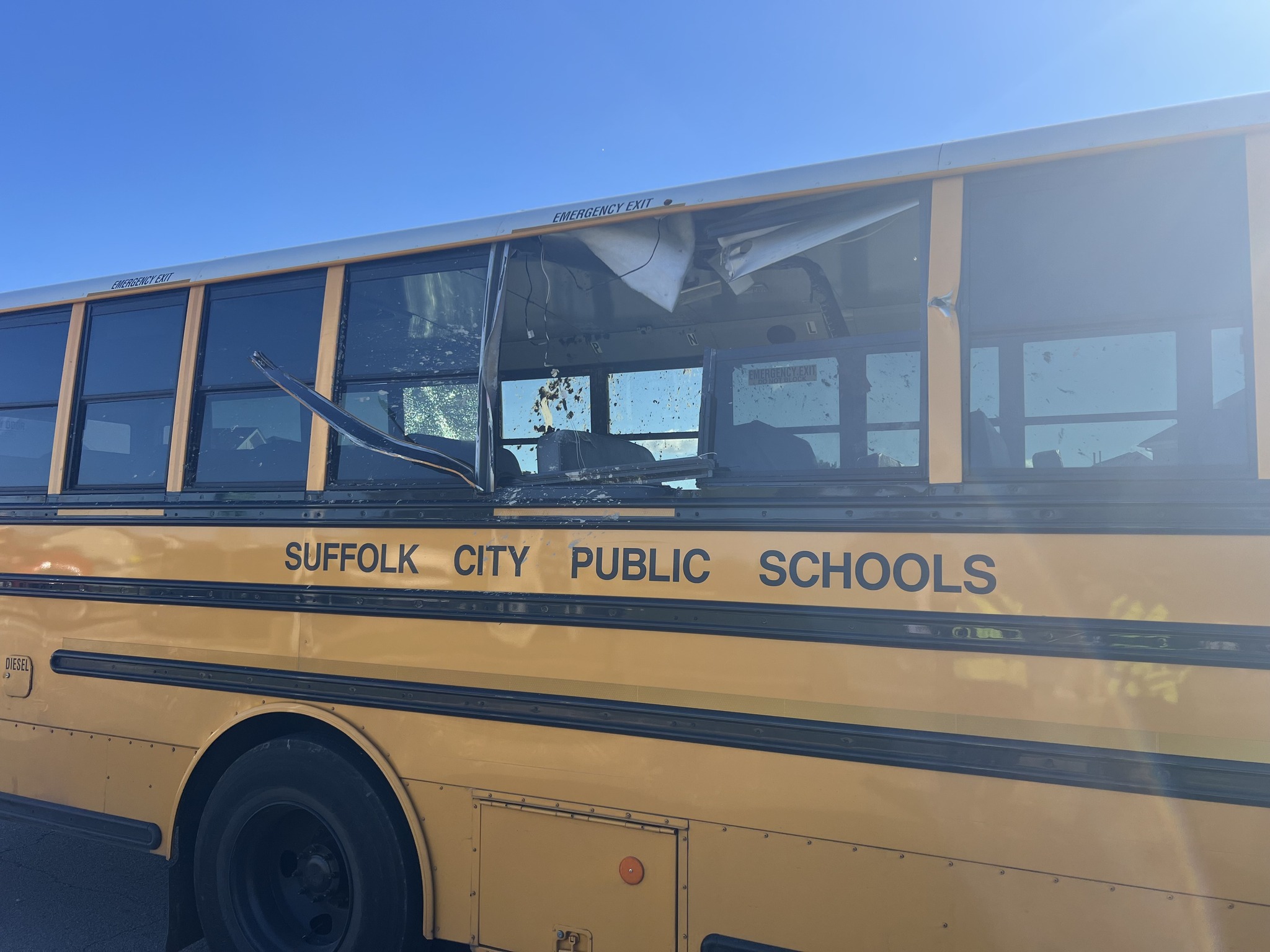 Suffolk school bus crash