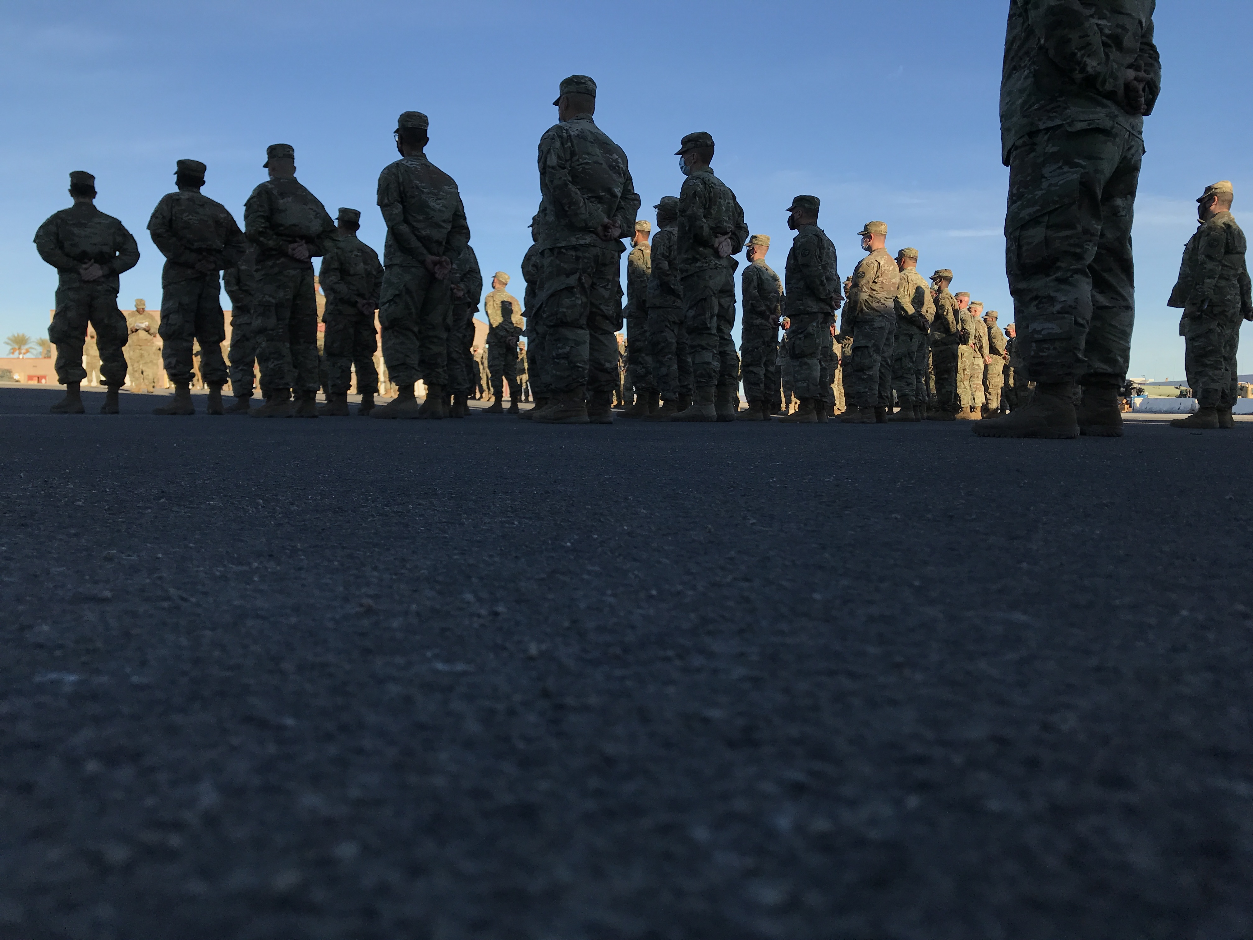 The Nevada Army Guard 1-221st Cavalry division has been called to Washington D.C. to support local law enforcement efforts around the region ahead of inauguration day