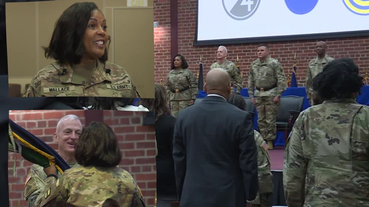 Brigadier General Patricia R. Wallace, the first woman to lead the U.S. Army’s 80th Training Command in its more than 100-year history, assumed command Saturday, Jan. 21, 2023. 