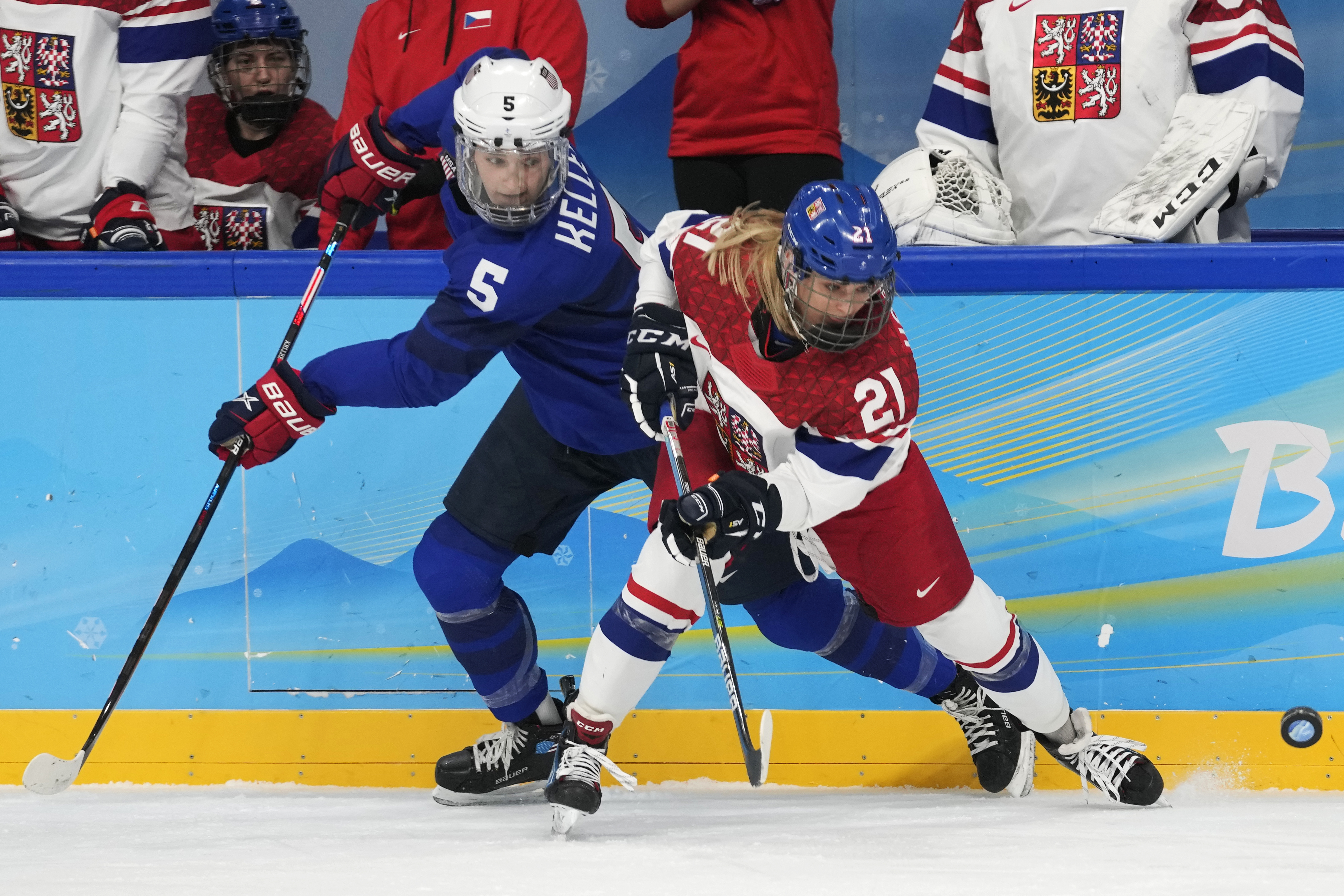 Megan Keller Beijing Olympics Ice Hockey