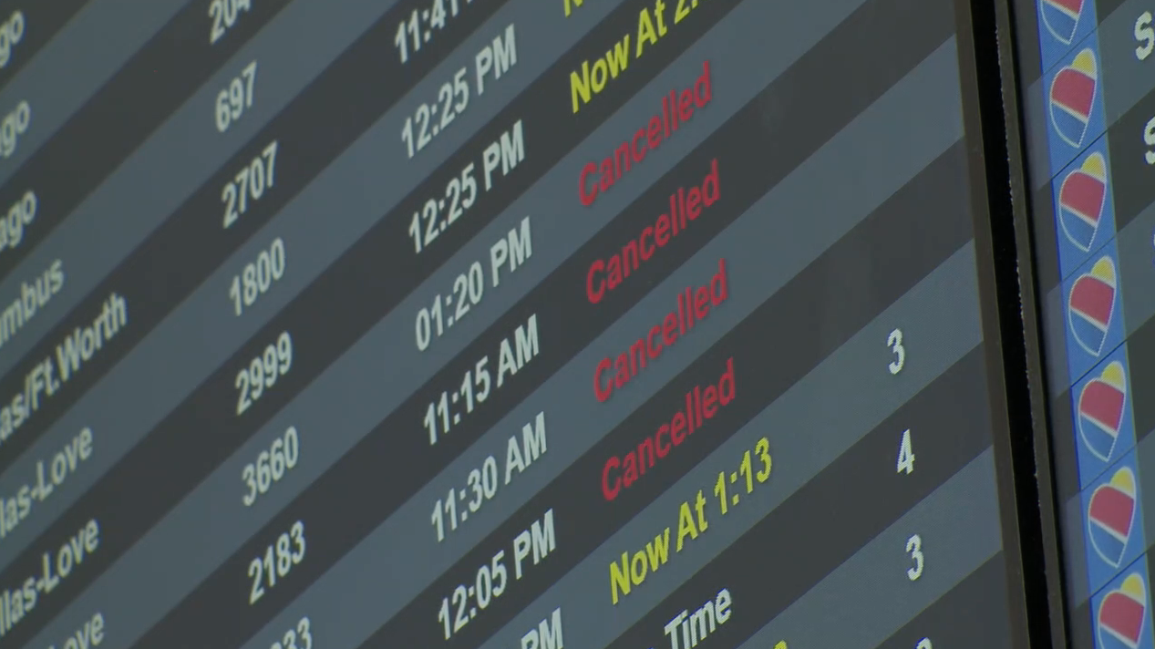 Southwest canceled flights