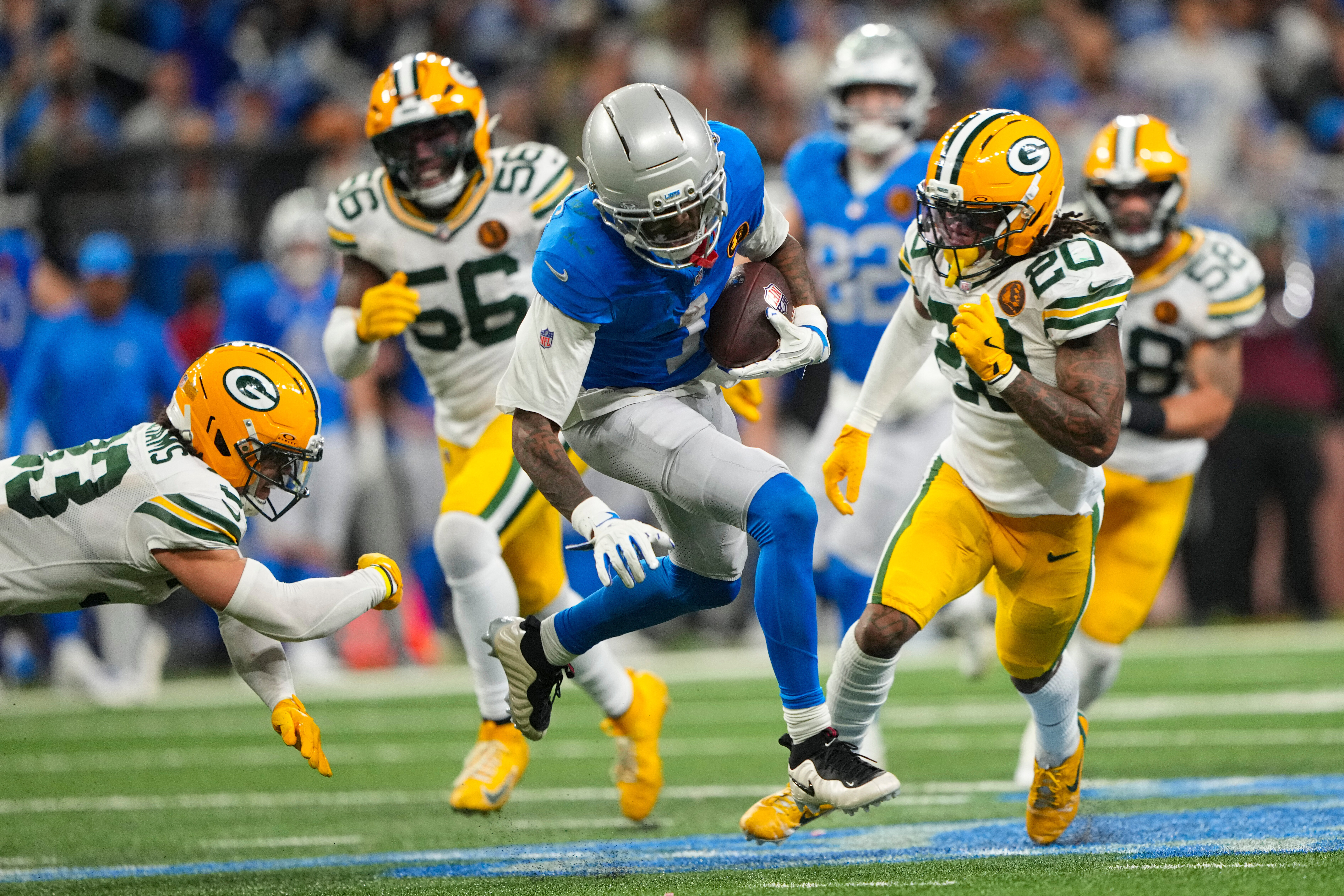 Packers Lions Football