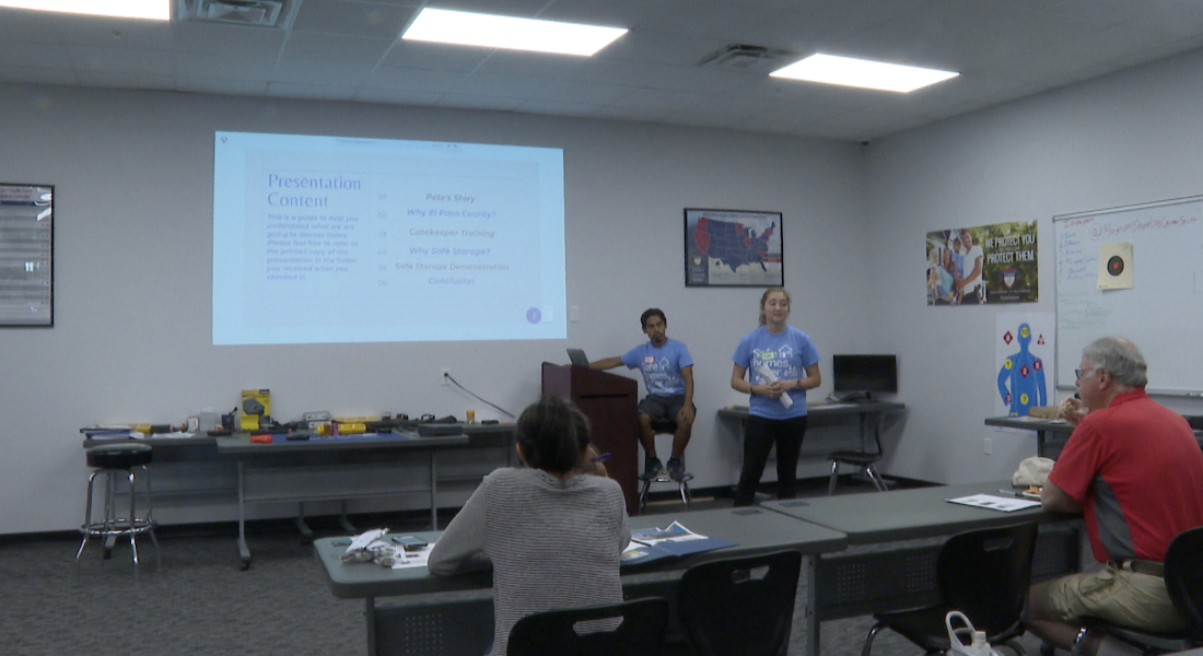 Local groups offer safe gun storage workshops to help prevent suicide 
