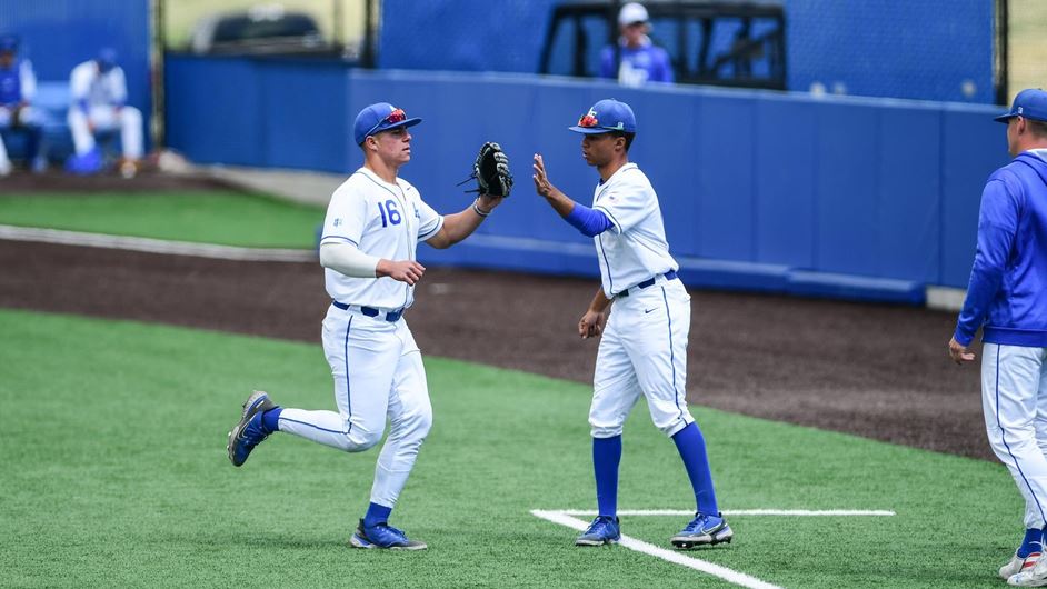 Air Force baseball run-rules Kansas, 18 to 8