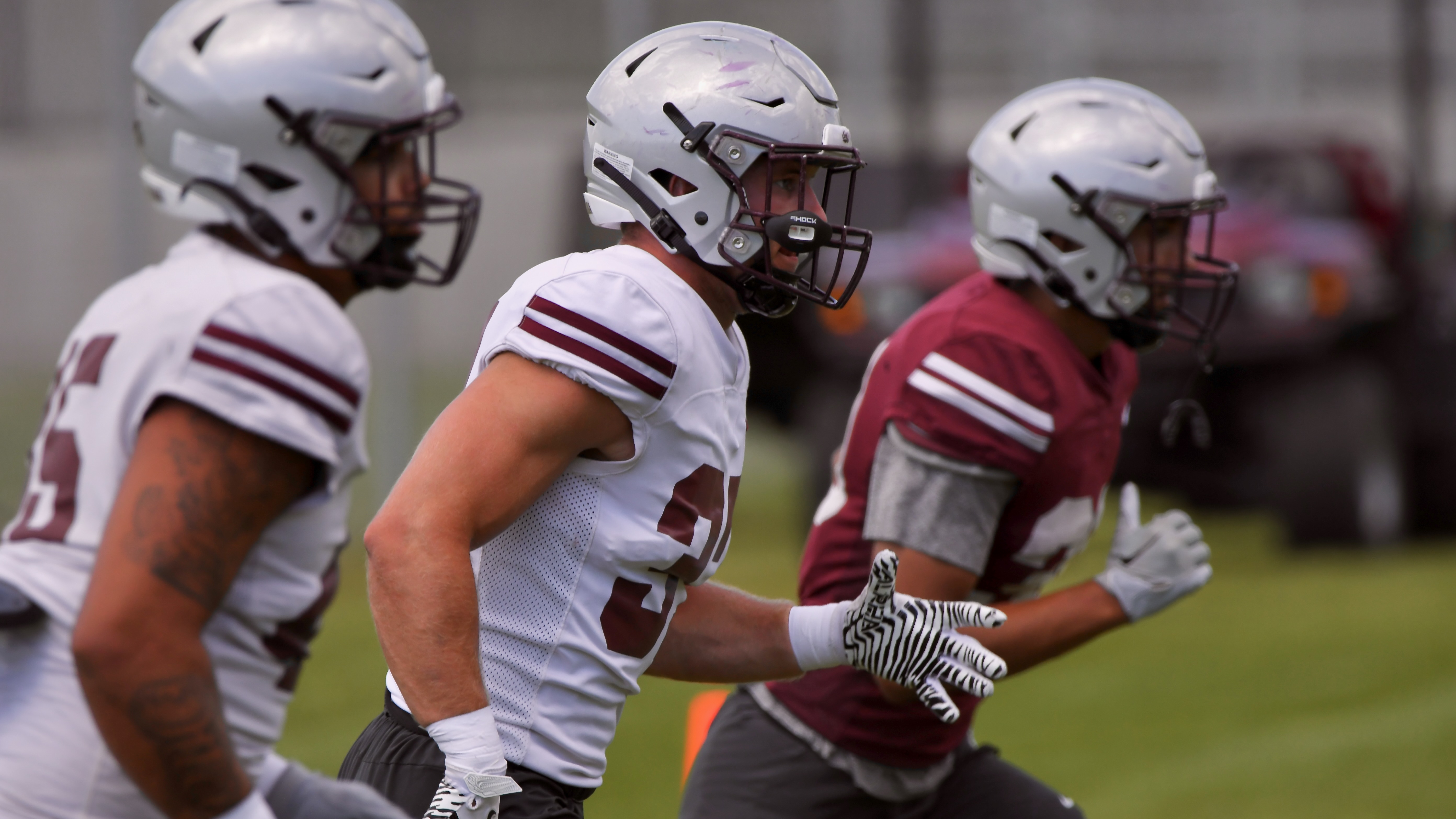 Griz fall football practice