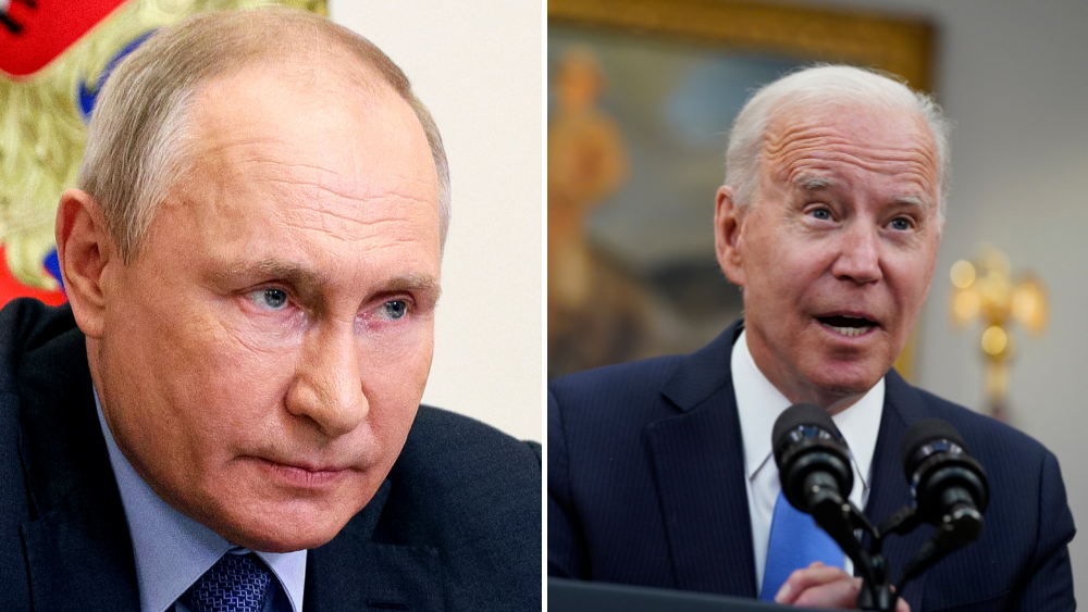 Joe Biden Vlaidimir Putin