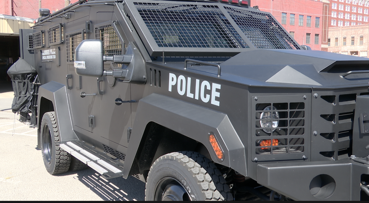 Muskogee PD's Bearcat