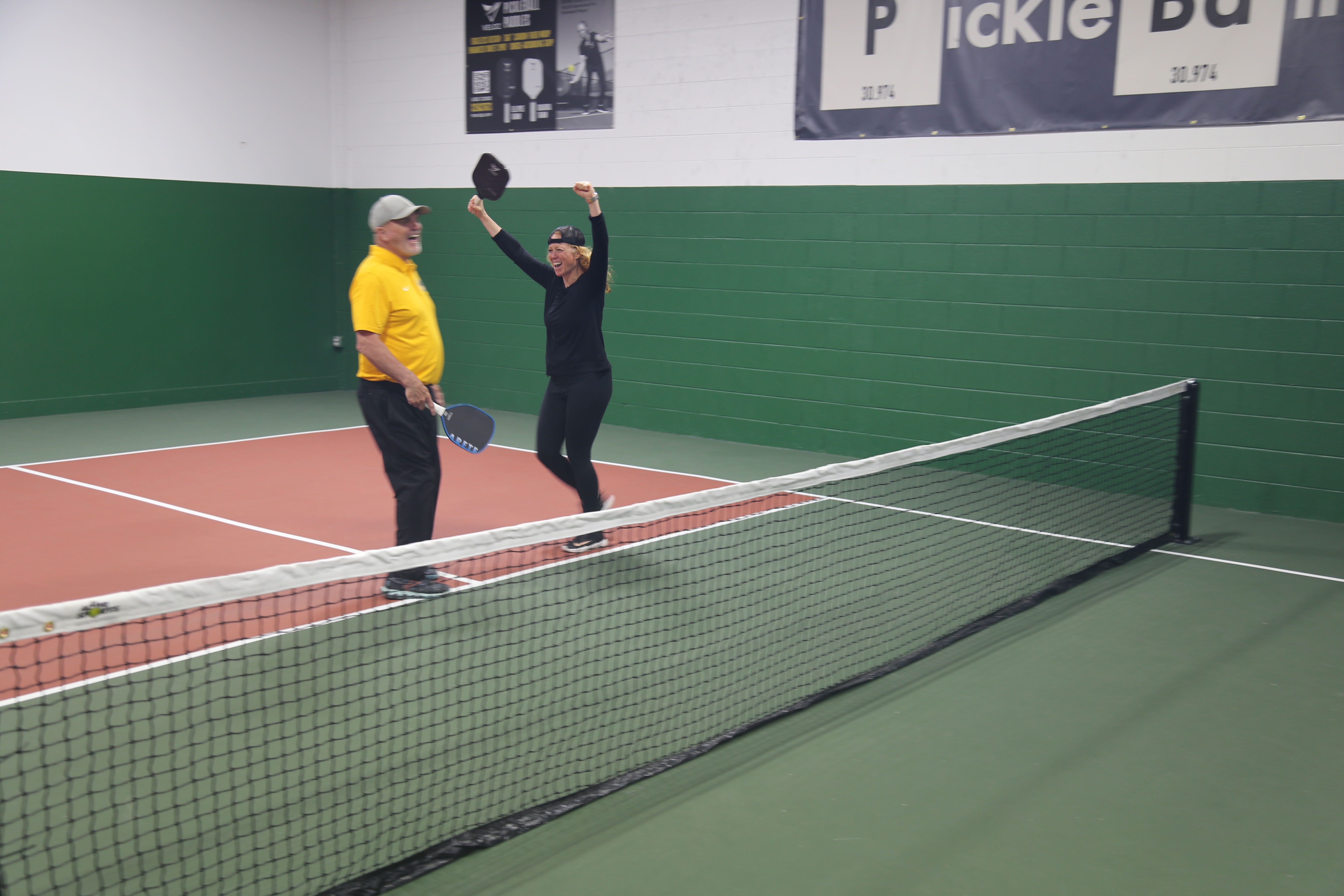 Pickleball pro's smashing success touring the country, building courts, and starting a fashion brand