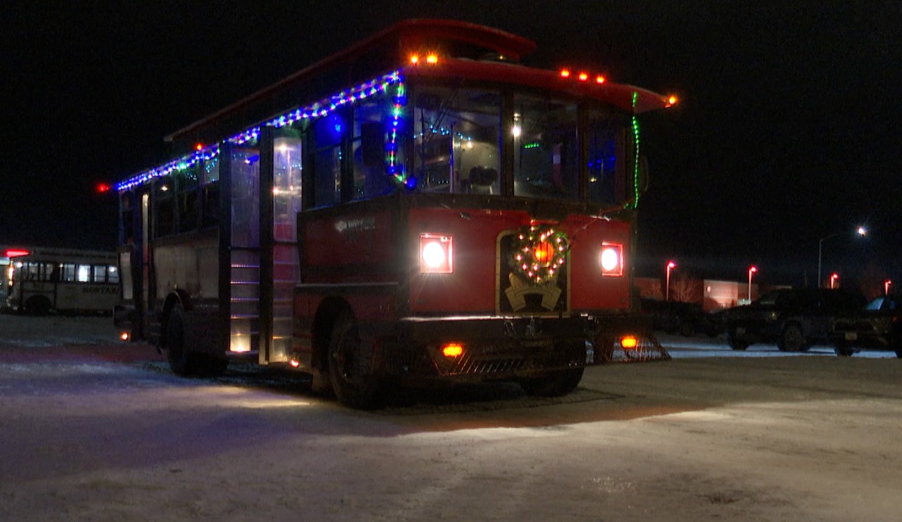 Kalispell Christmas Lights Trolley Tour