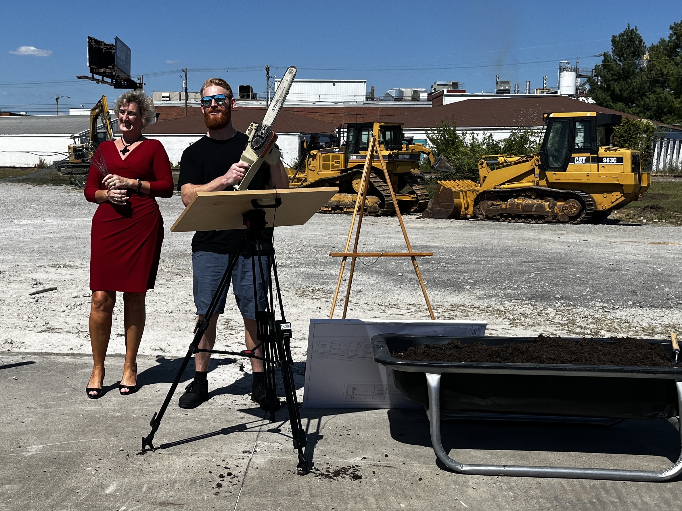 Warehouse District groundbreaking