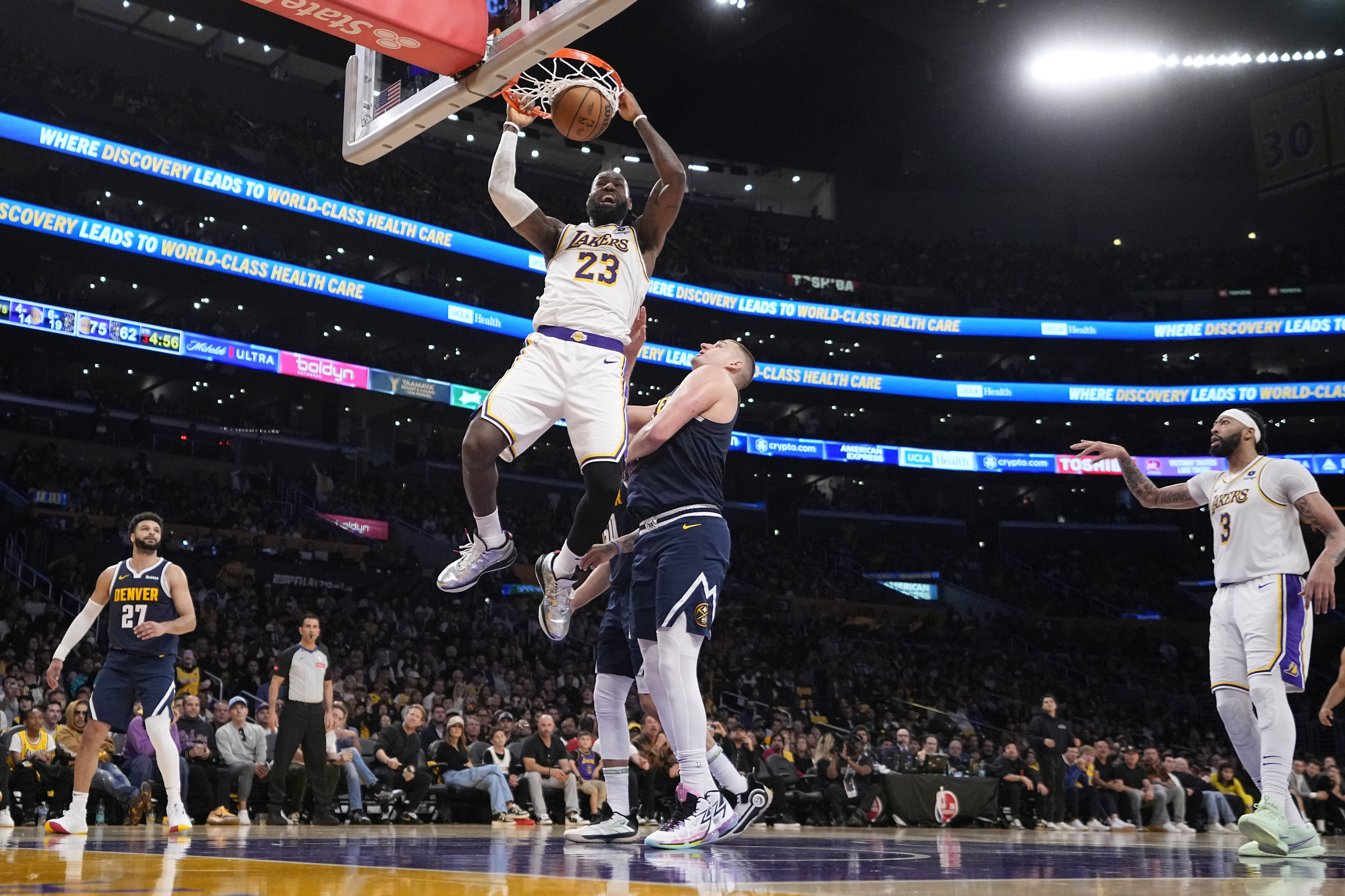 Nuggets Lakers Basketball
